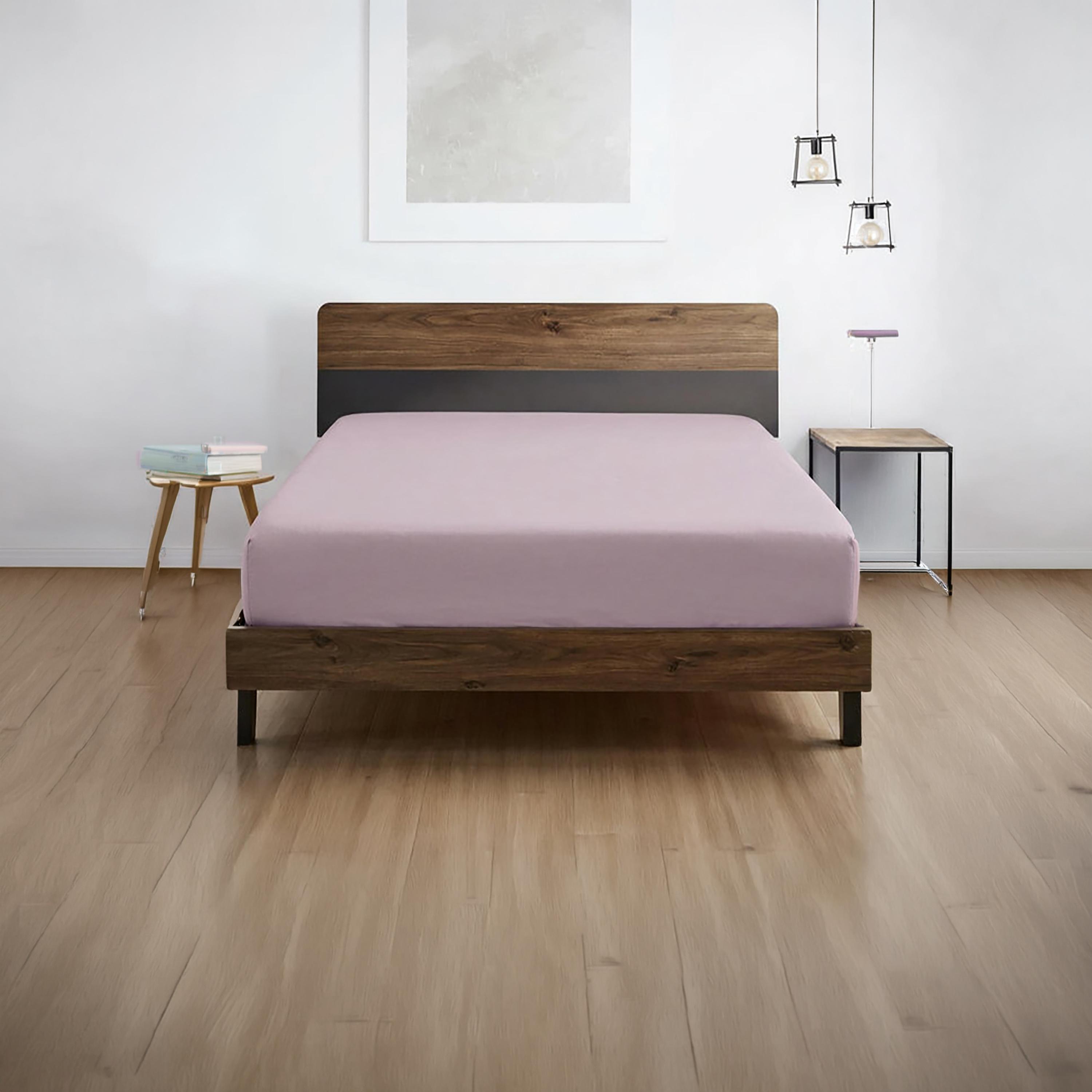 Donetella Modern Hypoallergenic Super King Fitted Sheet - 200X200Cm-household-bedding-sheetsandpillowcases-fittedsheets-image-2