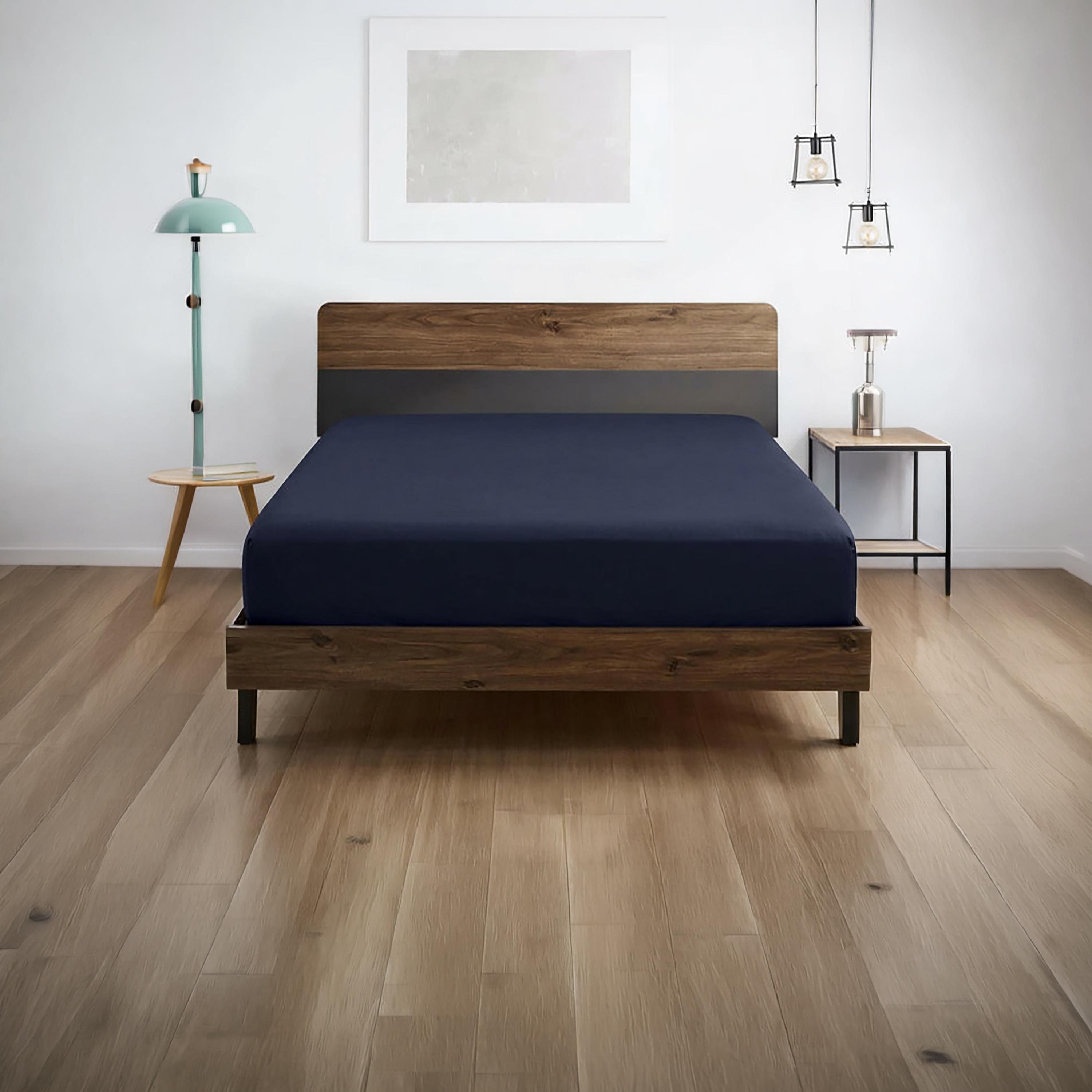 ملاءة سرير دونيتيلا الحديثة المضادة للحساسية مقاس سوبر كينج - 200 × 200 سم-household-bedding-sheetsandpillowcases-fittedsheets-image-2