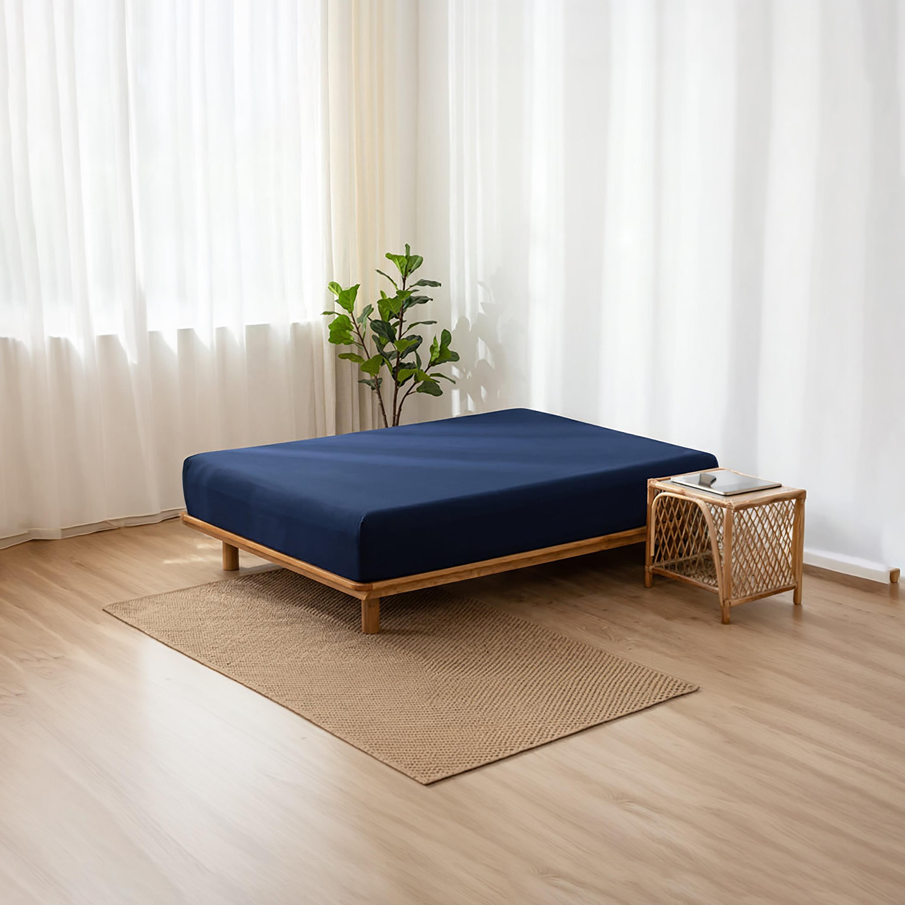 ملاءة سرير دونيتيلا الحديثة المضادة للحساسية مقاس سوبر كينج - 200 × 200 سم-household-bedding-sheetsandpillowcases-fittedsheets-image-3