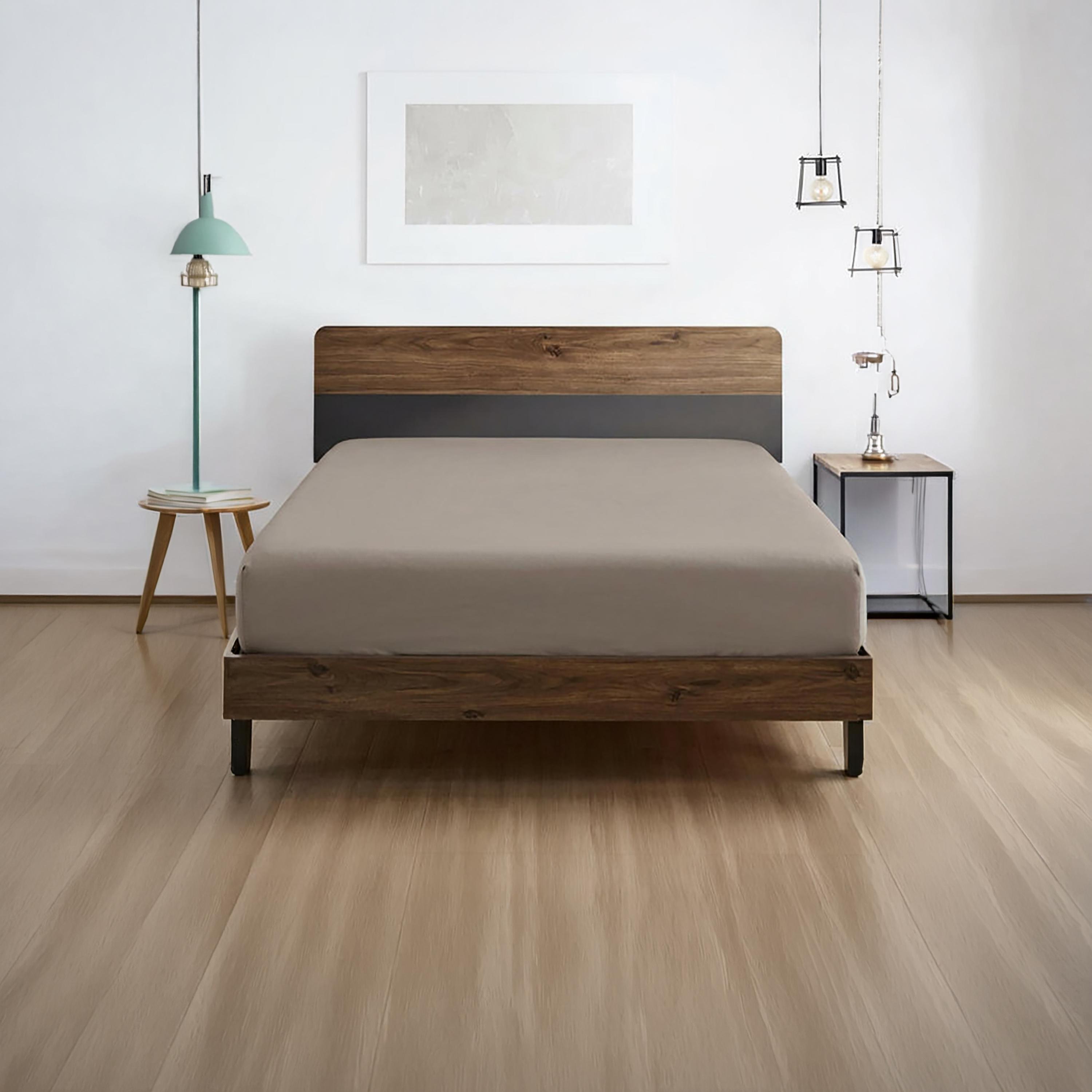 ملاءة سرير دونيتيلا الحديثة المضادة للحساسية مقاس سوبر كينج - 200 × 200 سم-household-bedding-sheetsandpillowcases-fittedsheets-image-2