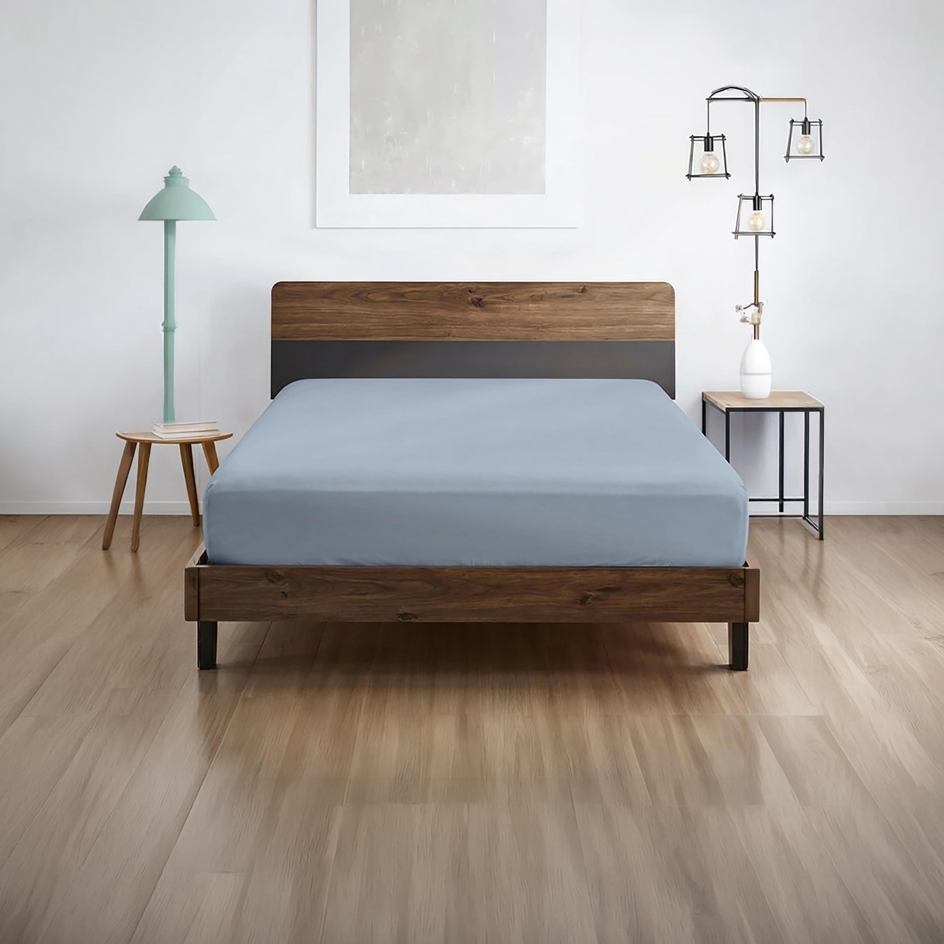 ملاءة سرير دونيتيلا الحديثة المضادة للحساسية مقاس سوبر كينج - 200 × 200 سم-household-bedding-sheetsandpillowcases-fittedsheets-image-2