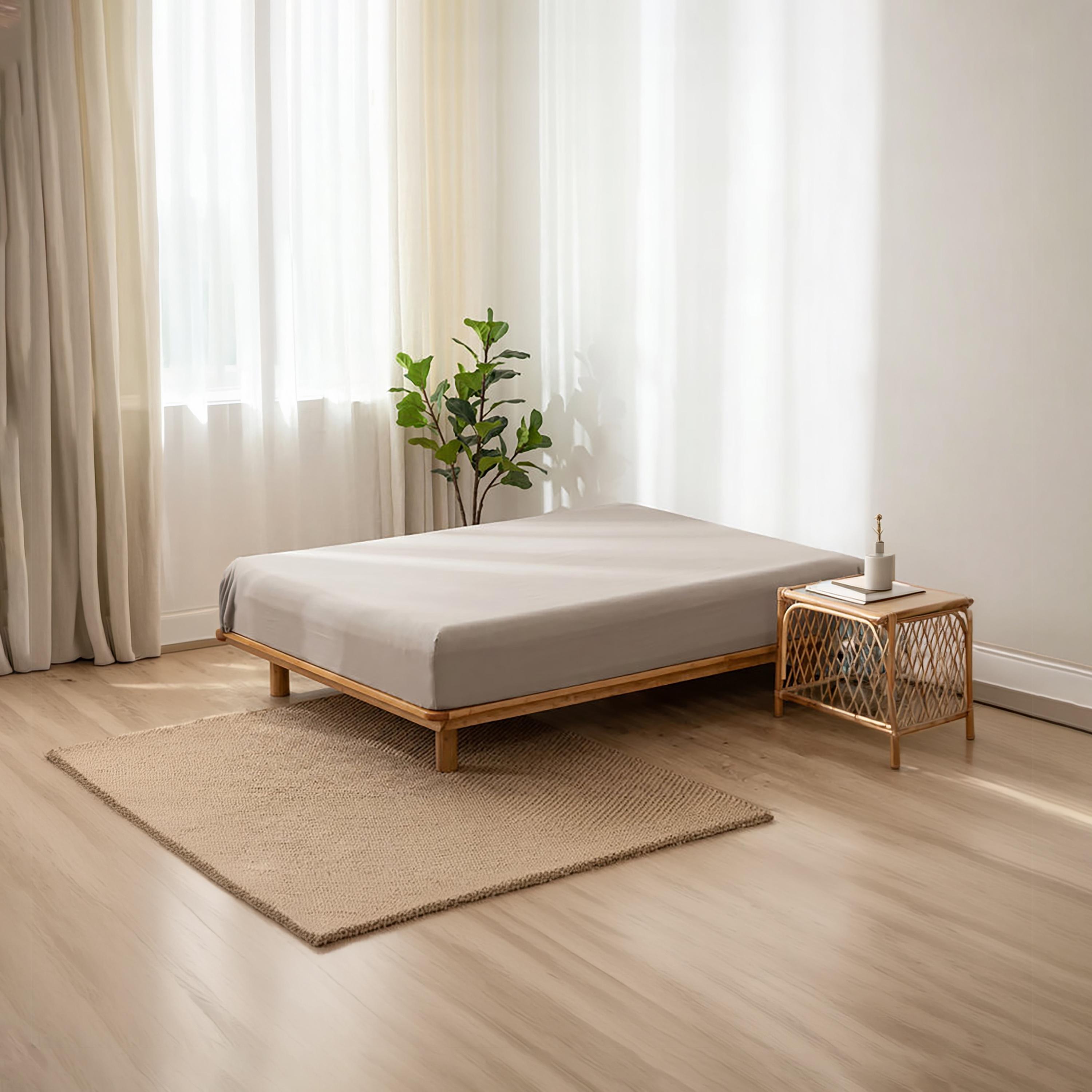 ملاءة سرير دونيتيلا الحديثة المضادة للحساسية مقاس سوبر كينج - 200 × 200 سم-household-bedding-sheetsandpillowcases-fittedsheets-image-3