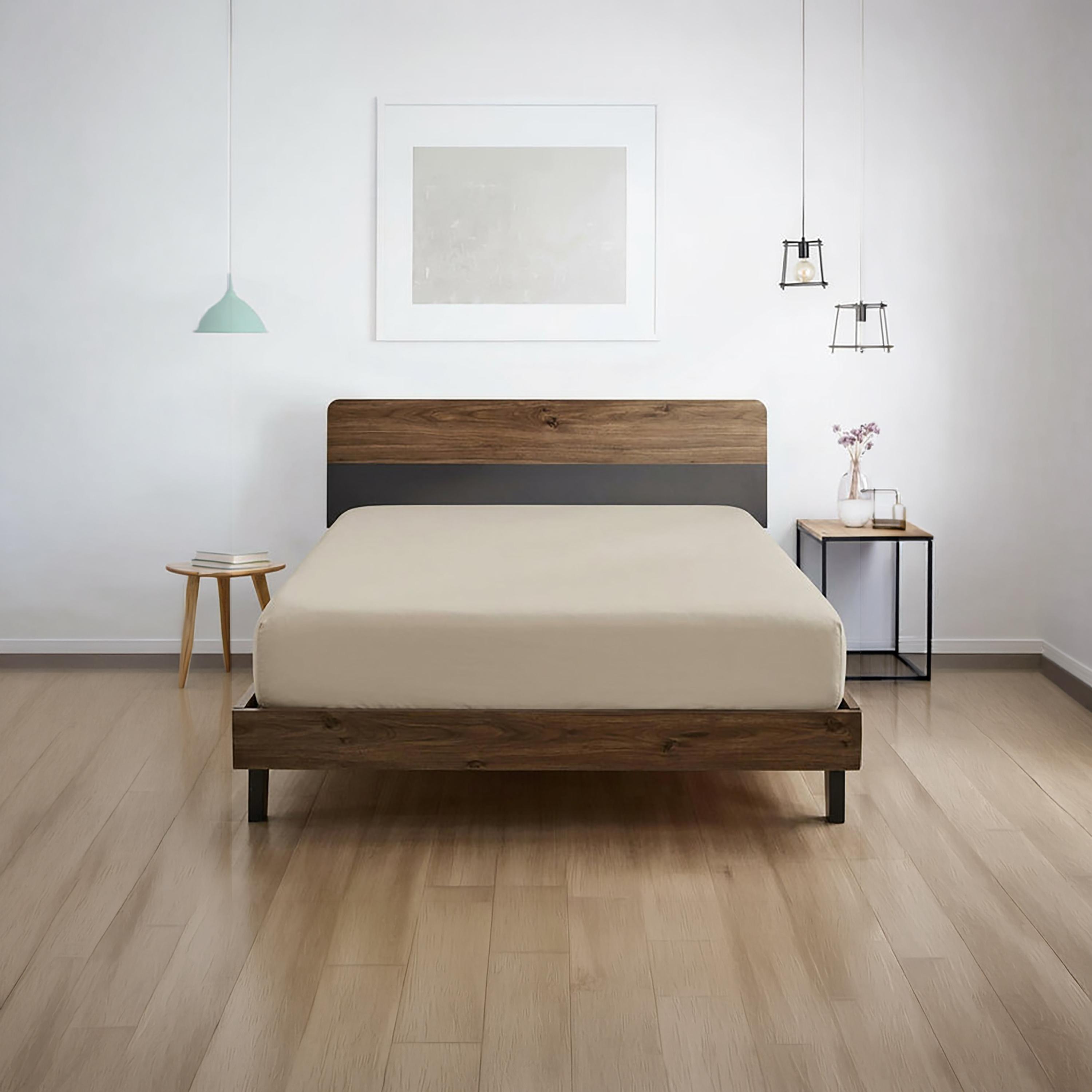 ملاءة سرير دونيتيلا الحديثة المضادة للحساسية مقاس سوبر كينج - 200 × 200 سم-household-bedding-sheetsandpillowcases-fittedsheets-image-2
