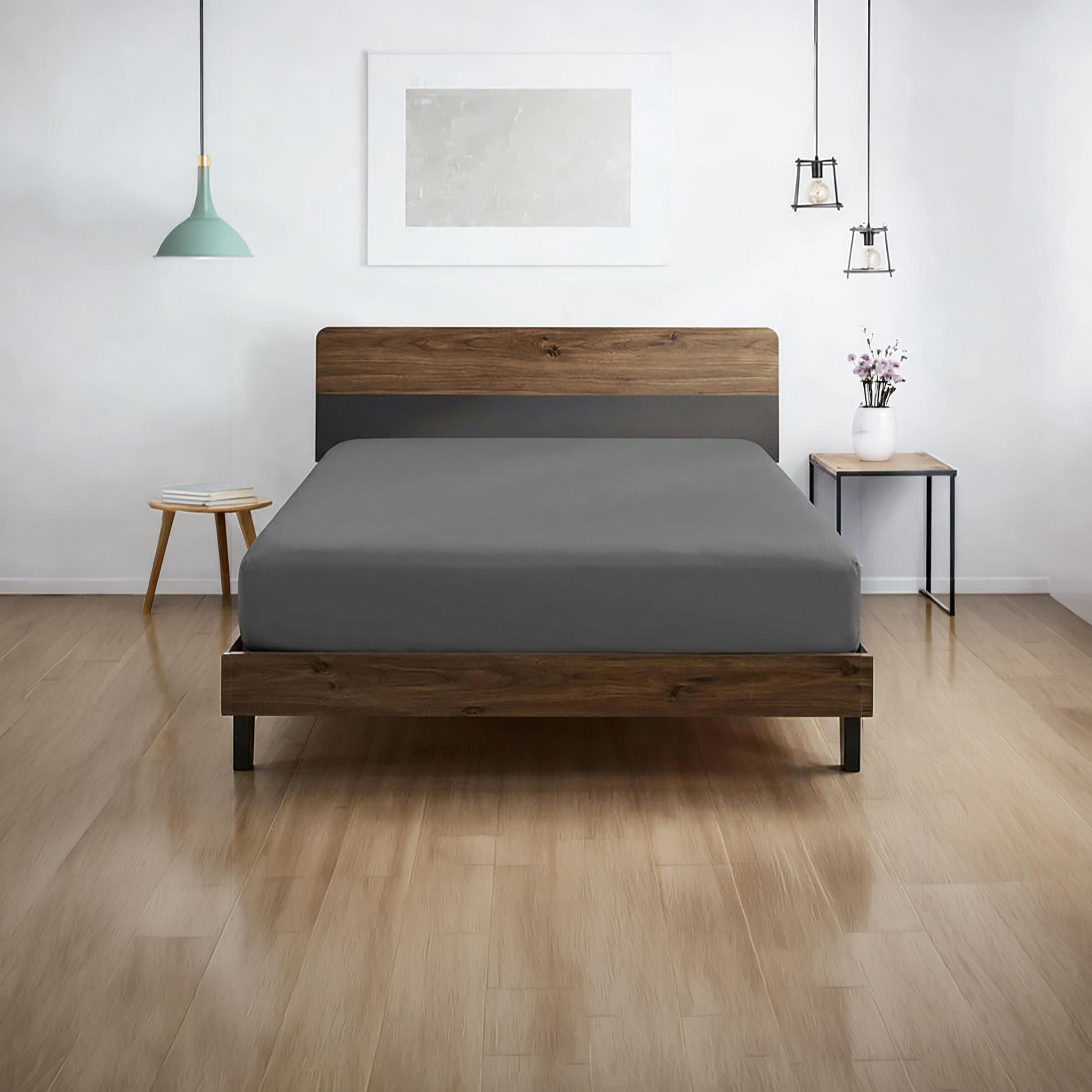 ملاءة سرير دونيتيلا الحديثة المضادة للحساسية مقاس سوبر كينج - 200 × 200 سم-household-bedding-sheetsandpillowcases-fittedsheets-image-2