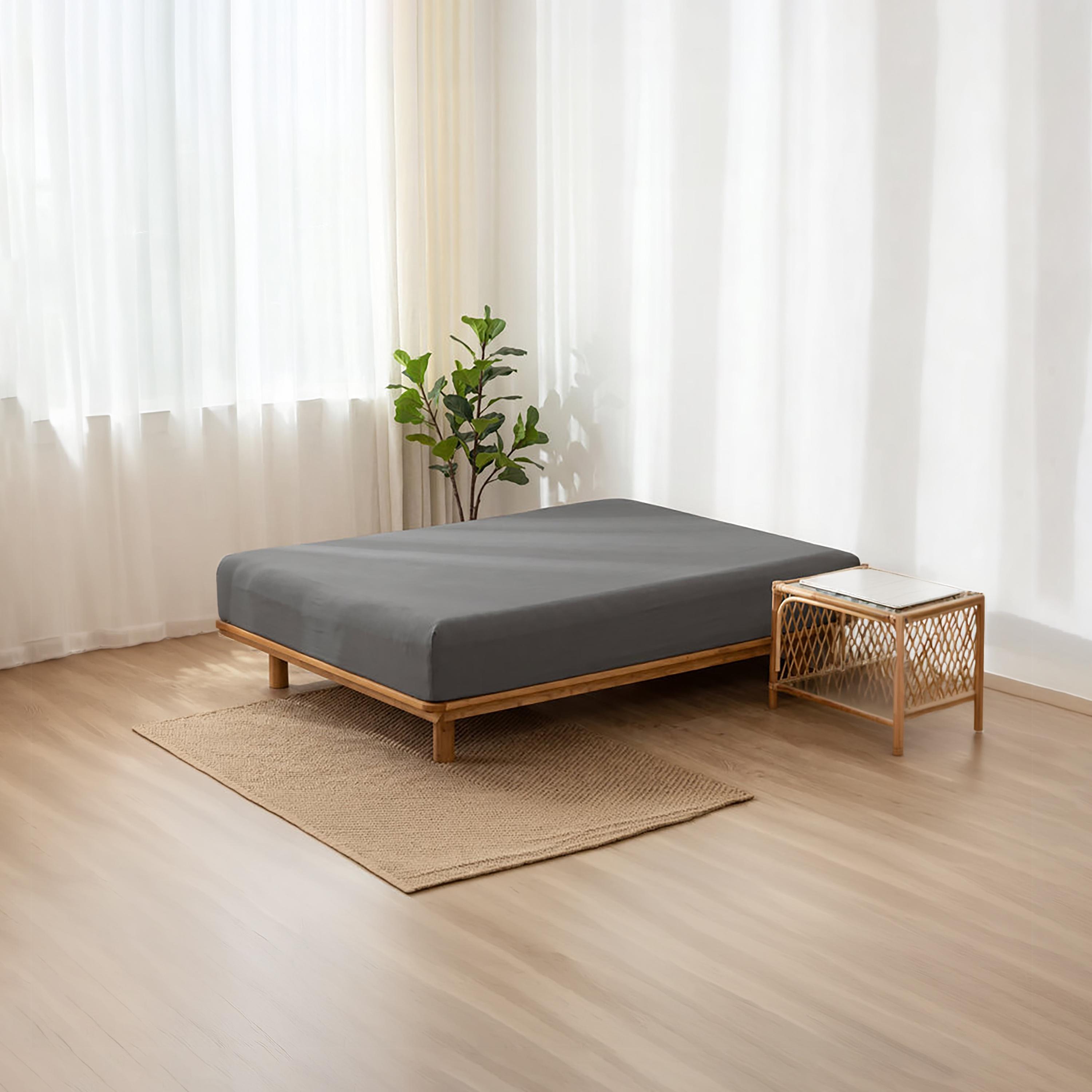 ملاءة سرير دونيتيلا الحديثة المضادة للحساسية مقاس سوبر كينج - 200 × 200 سم-household-bedding-sheetsandpillowcases-fittedsheets-image-3