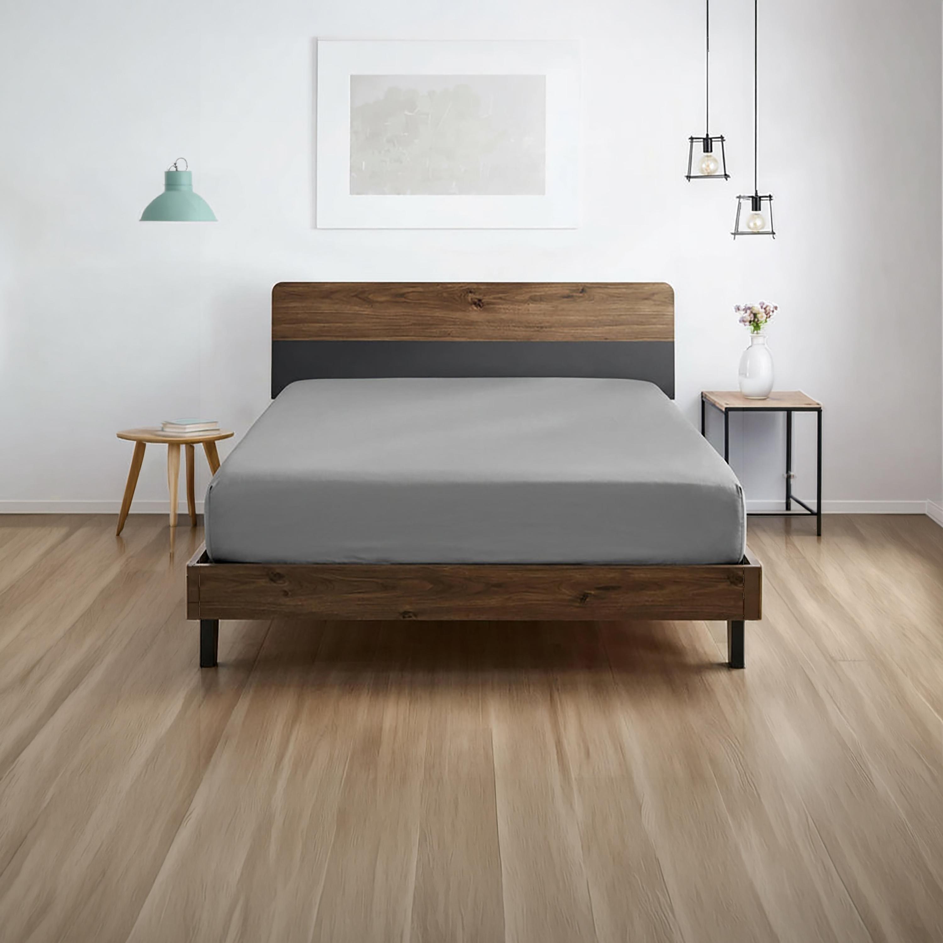 Donetella Modern Hypoallergenic Super King Fitted Sheet - 200X200Cm-household-bedding-sheetsandpillowcases-fittedsheets-image-2