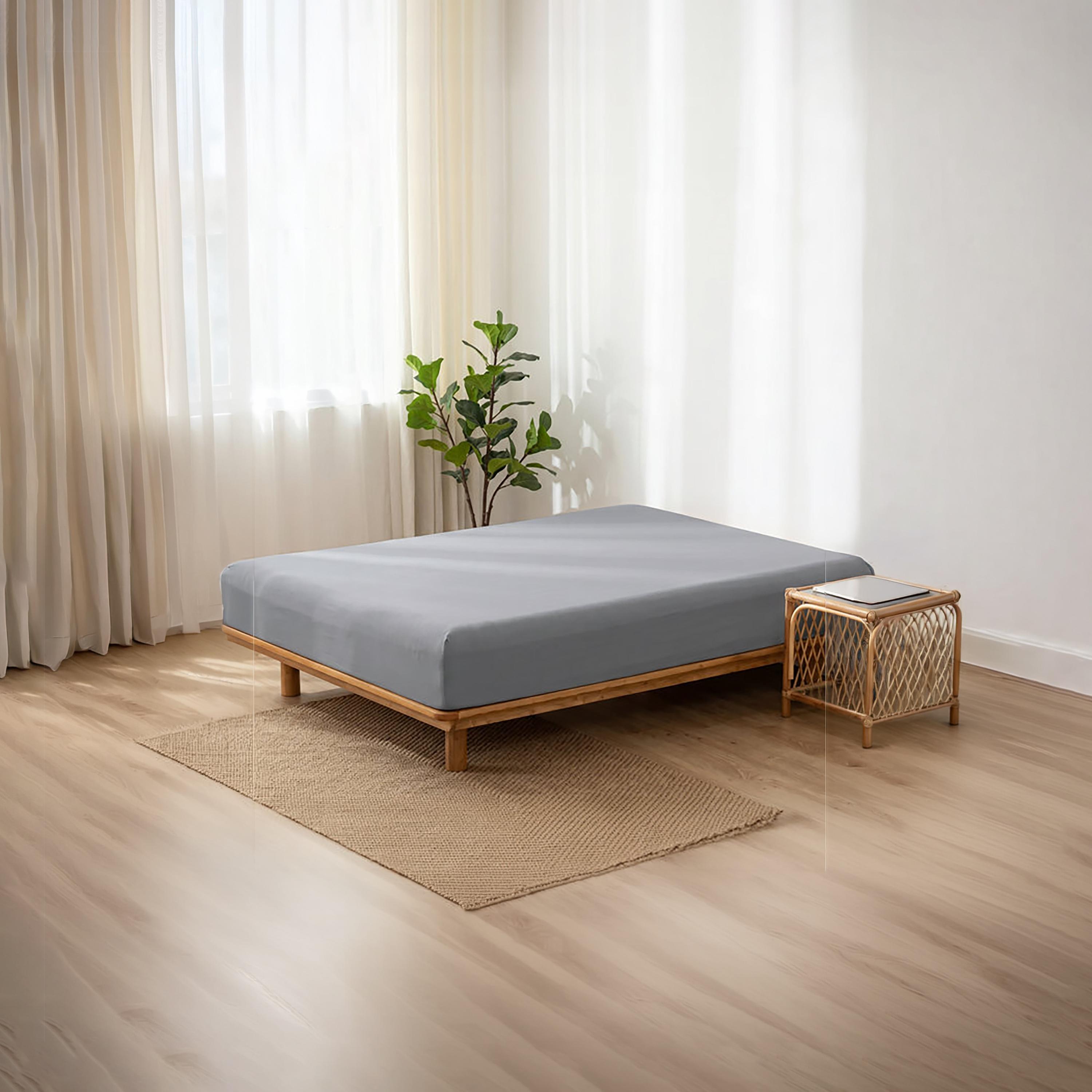 Donetella Modern Hypoallergenic Super King Fitted Sheet - 200X200Cm-household-bedding-sheetsandpillowcases-fittedsheets-image-3