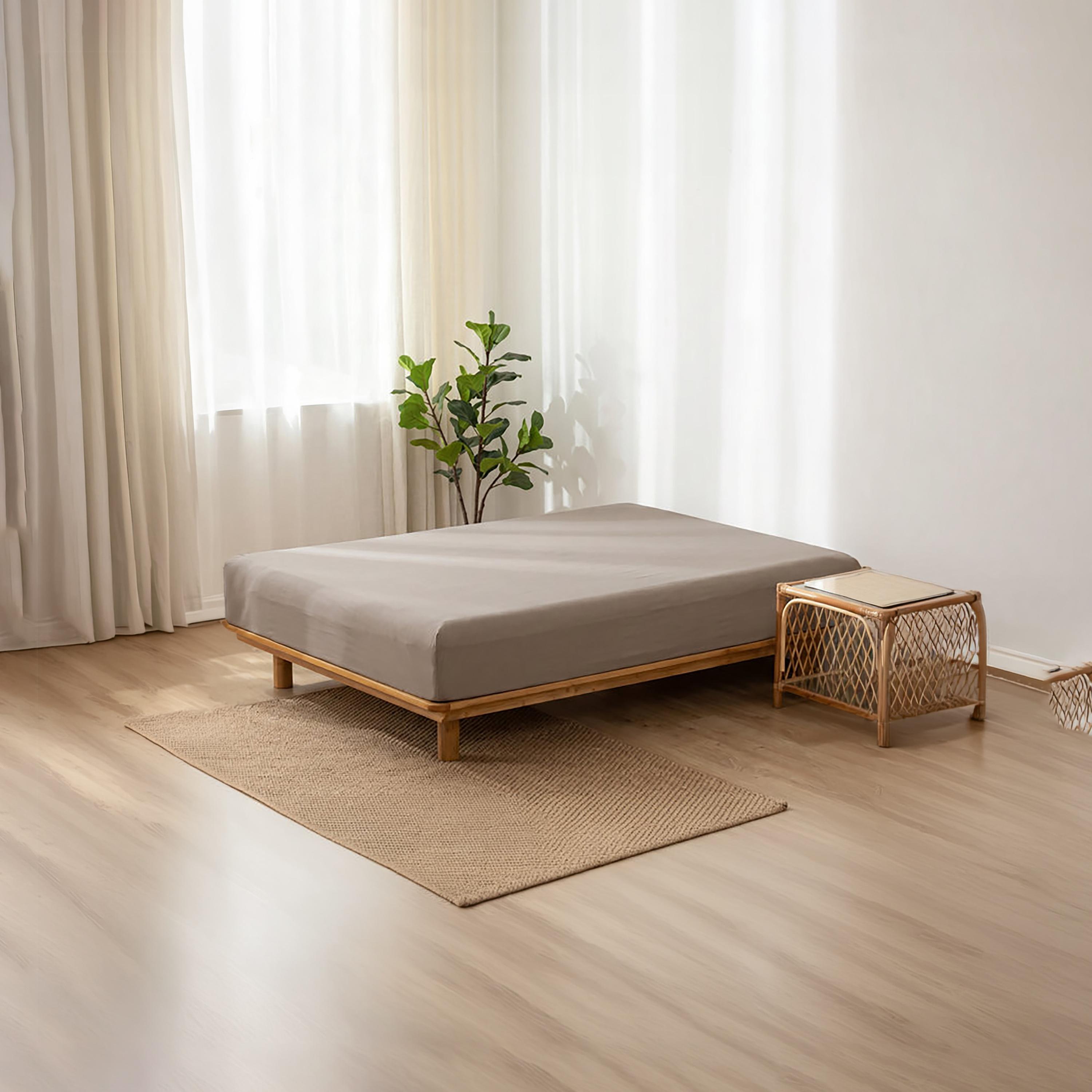 ملاءة سرير دونيتيلا الحديثة المضادة للحساسية مقاس سوبر كينج - 200 × 200 سم-household-bedding-sheetsandpillowcases-fittedsheets-image-3
