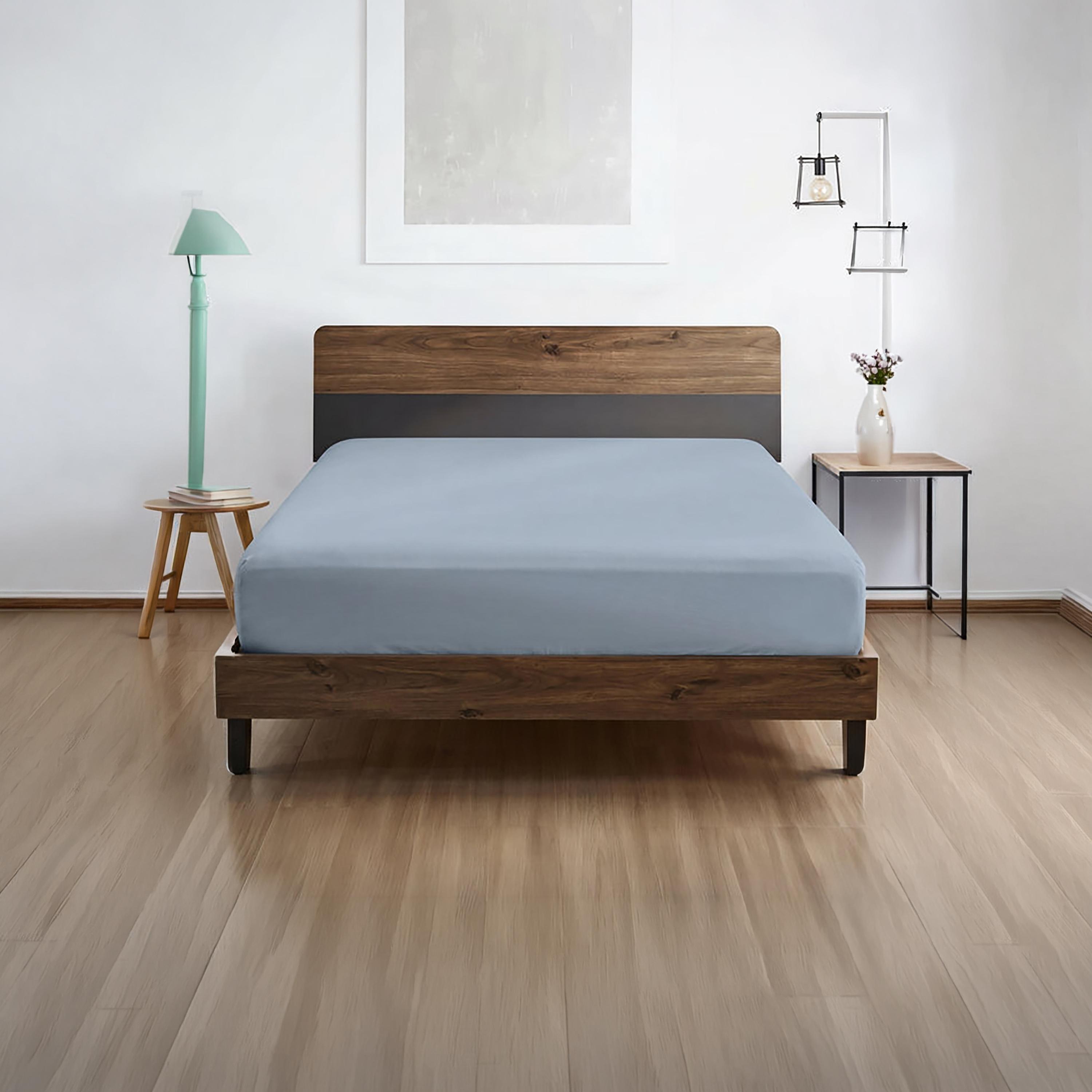 ملاءة سرير دونيتيلا الحديثة المضادة للحساسية مقاس سوبر كينج - 200 × 200 سم-household-bedding-sheetsandpillowcases-fittedsheets-image-2