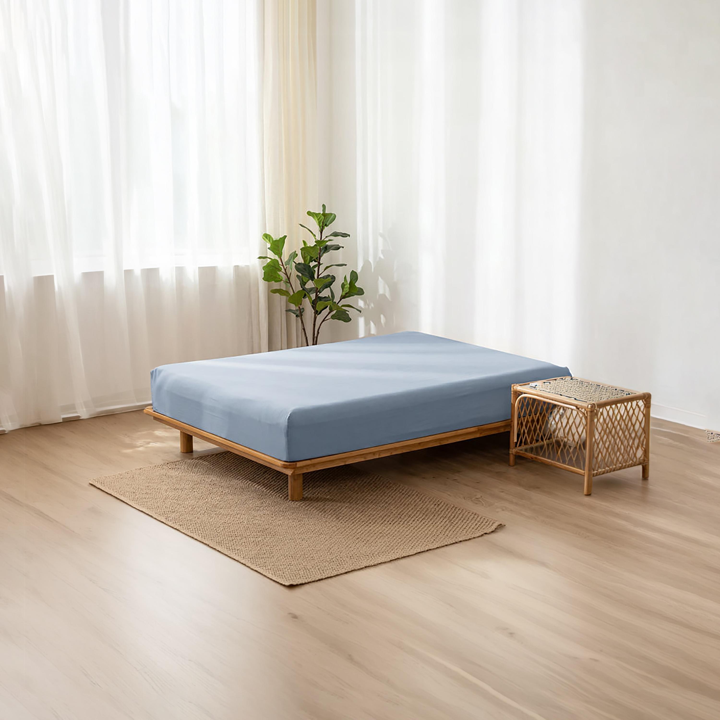 ملاءة سرير دونيتيلا الحديثة المضادة للحساسية مقاس سوبر كينج - 200 × 200 سم-household-bedding-sheetsandpillowcases-fittedsheets-image-3