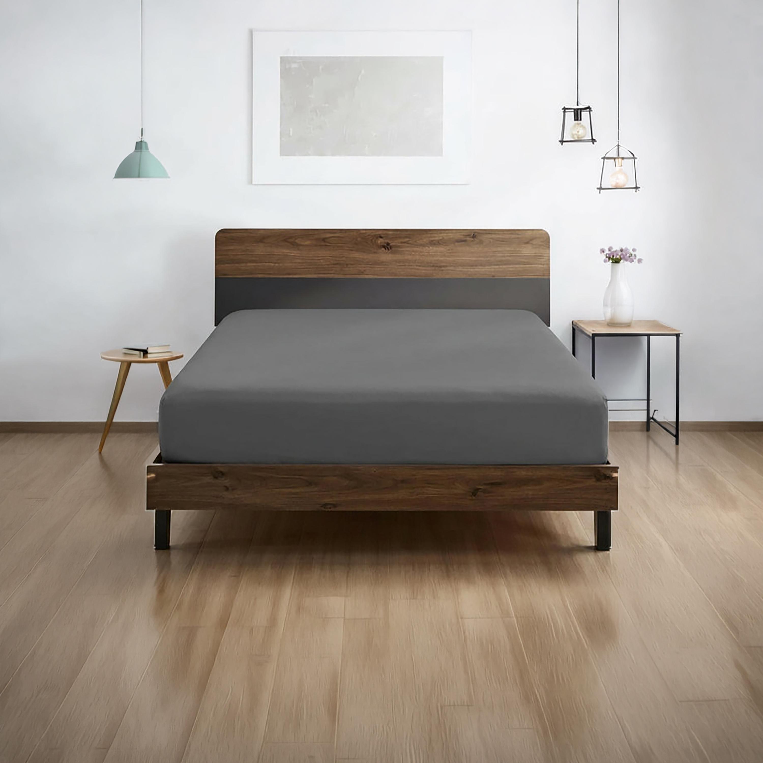 Donetella Modern Hypoallergenic King Fitted Sheet - 180X200Cm-household-bedding-sheetsandpillowcases-fittedsheets-image-2
