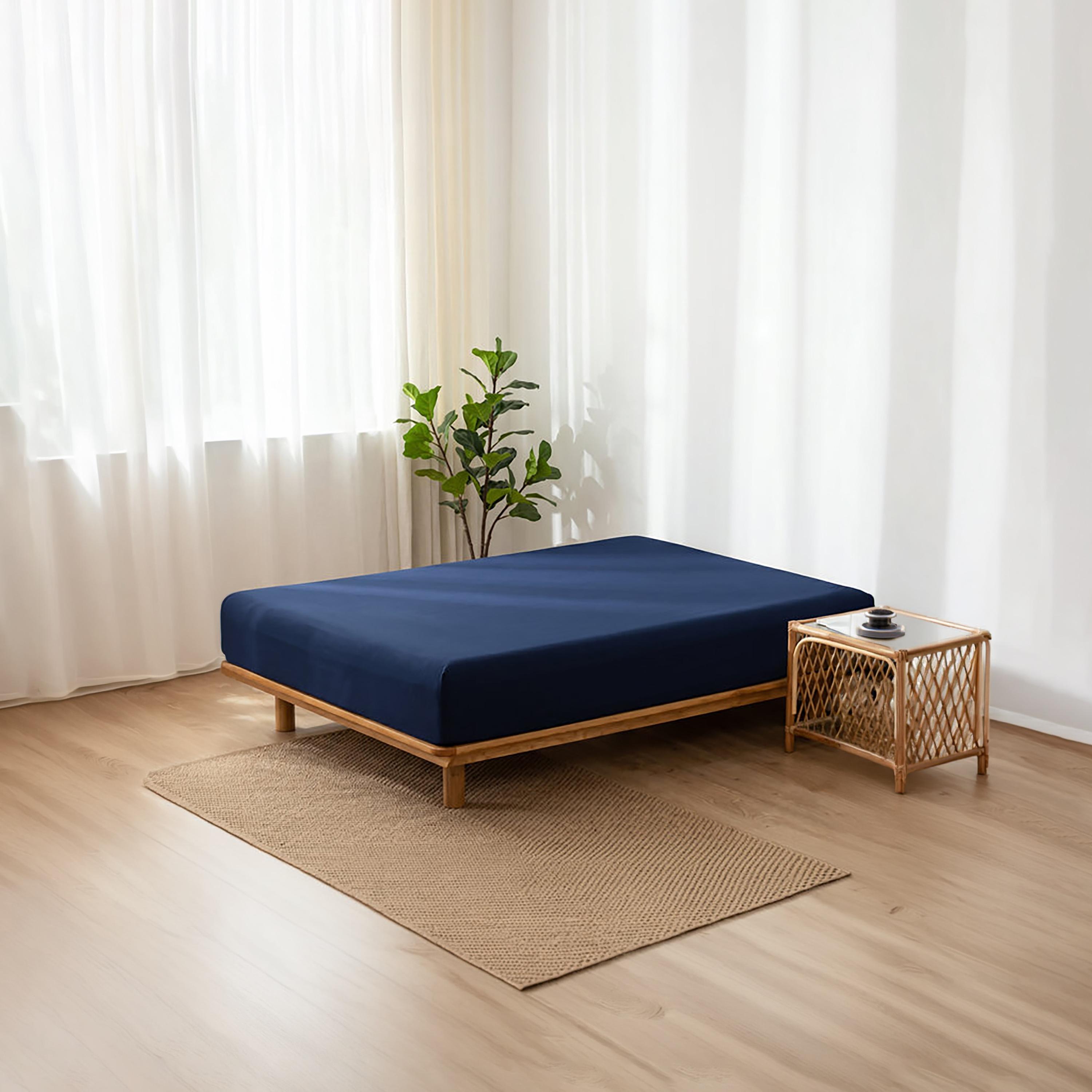 Donetella Modern Hypoallergenic King Fitted Sheet - 180X200Cm-household-bedding-sheetsandpillowcases-fittedsheets-image-1