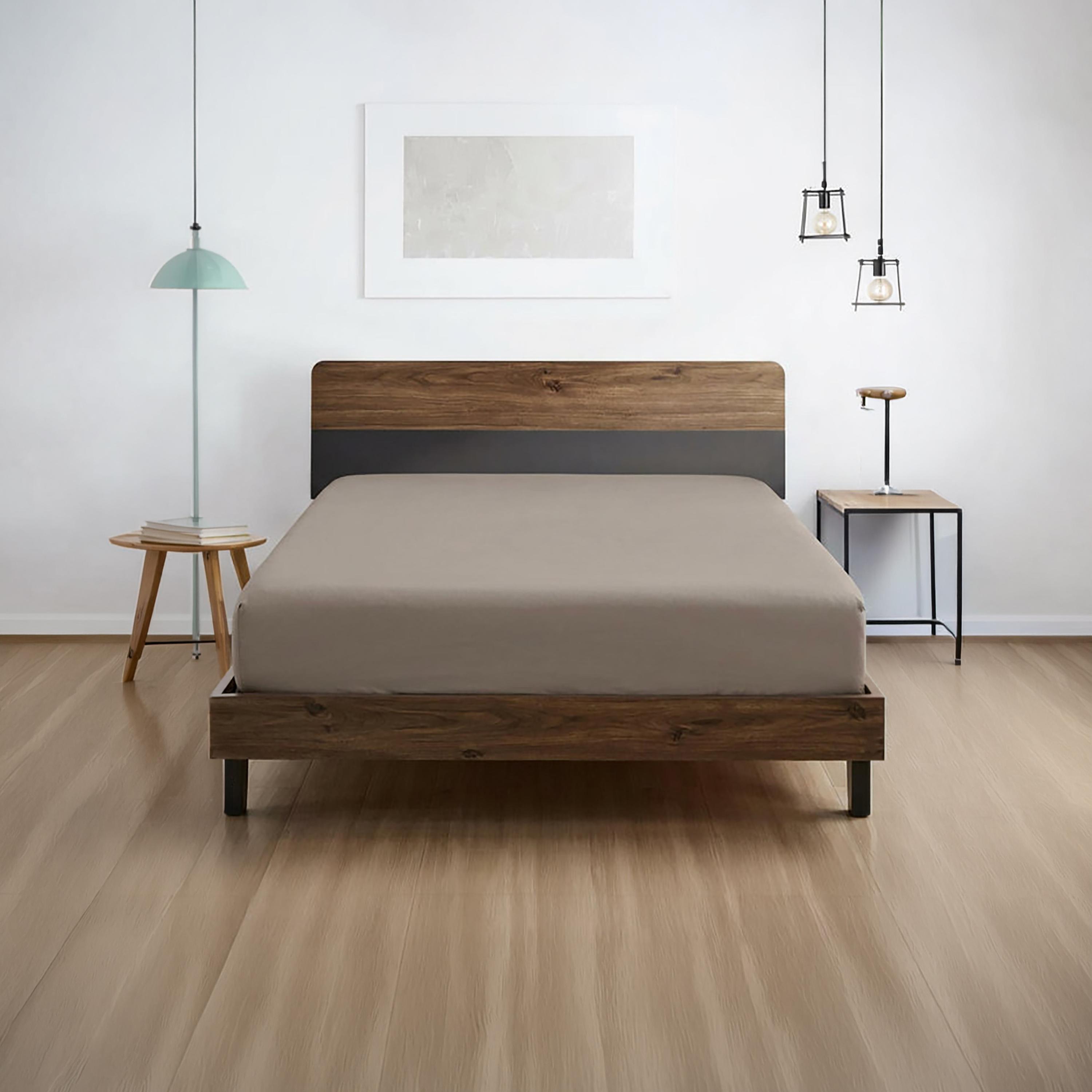 Donetella Modern Hypoallergenic King Fitted Sheet - 180X200Cm-household-bedding-sheetsandpillowcases-fittedsheets-image-2