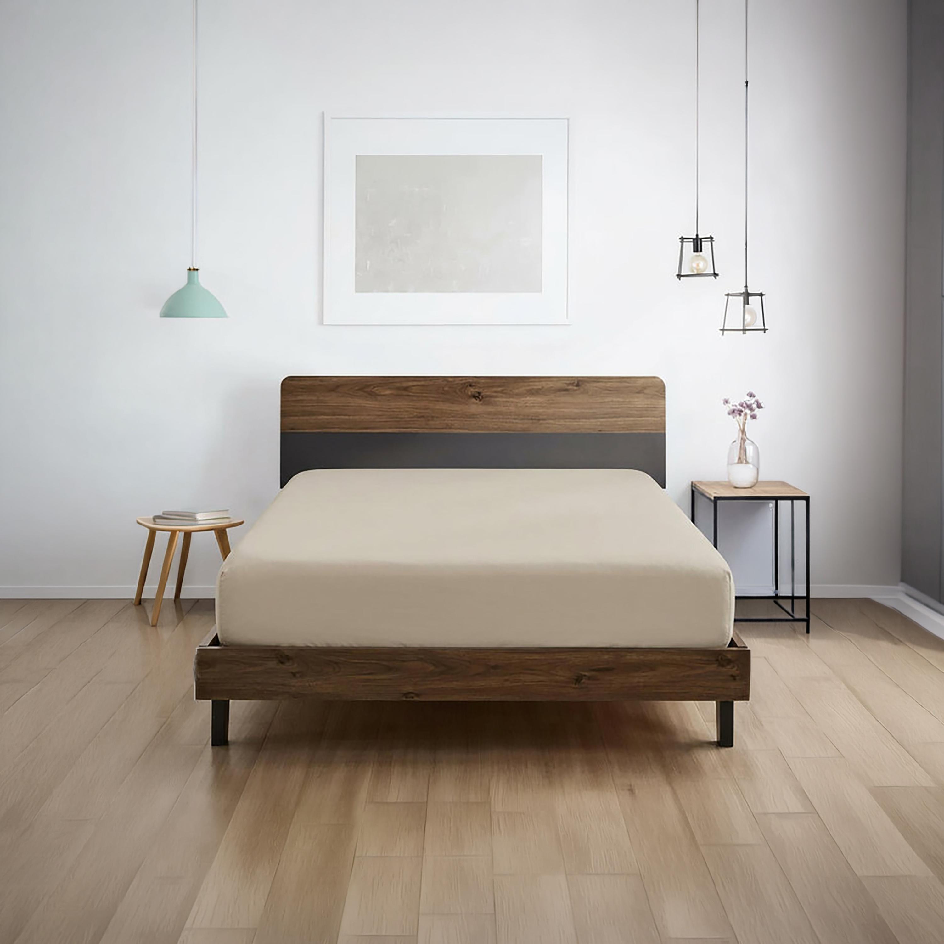 Donetella Modern Hypoallergenic King Fitted Sheet - 180X200Cm-household-bedding-sheetsandpillowcases-fittedsheets-image-2