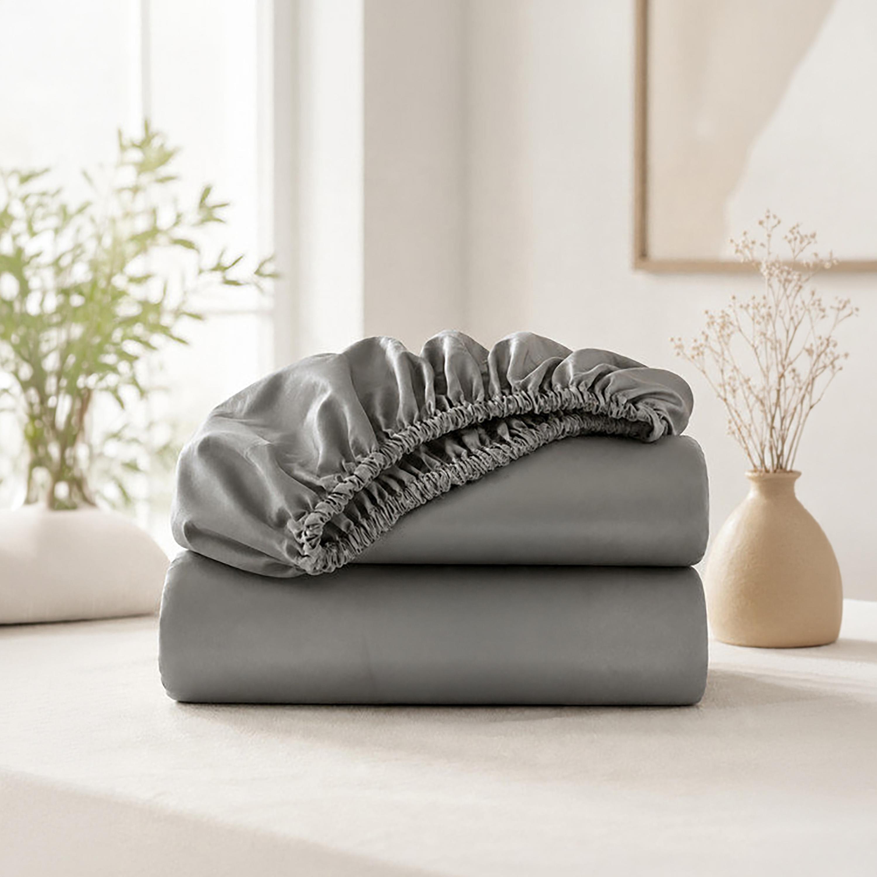 Donetella Modern Hypoallergenic King Fitted Sheet - 180X200Cm-household-bedding-sheetsandpillowcases-fittedsheets-image-1
