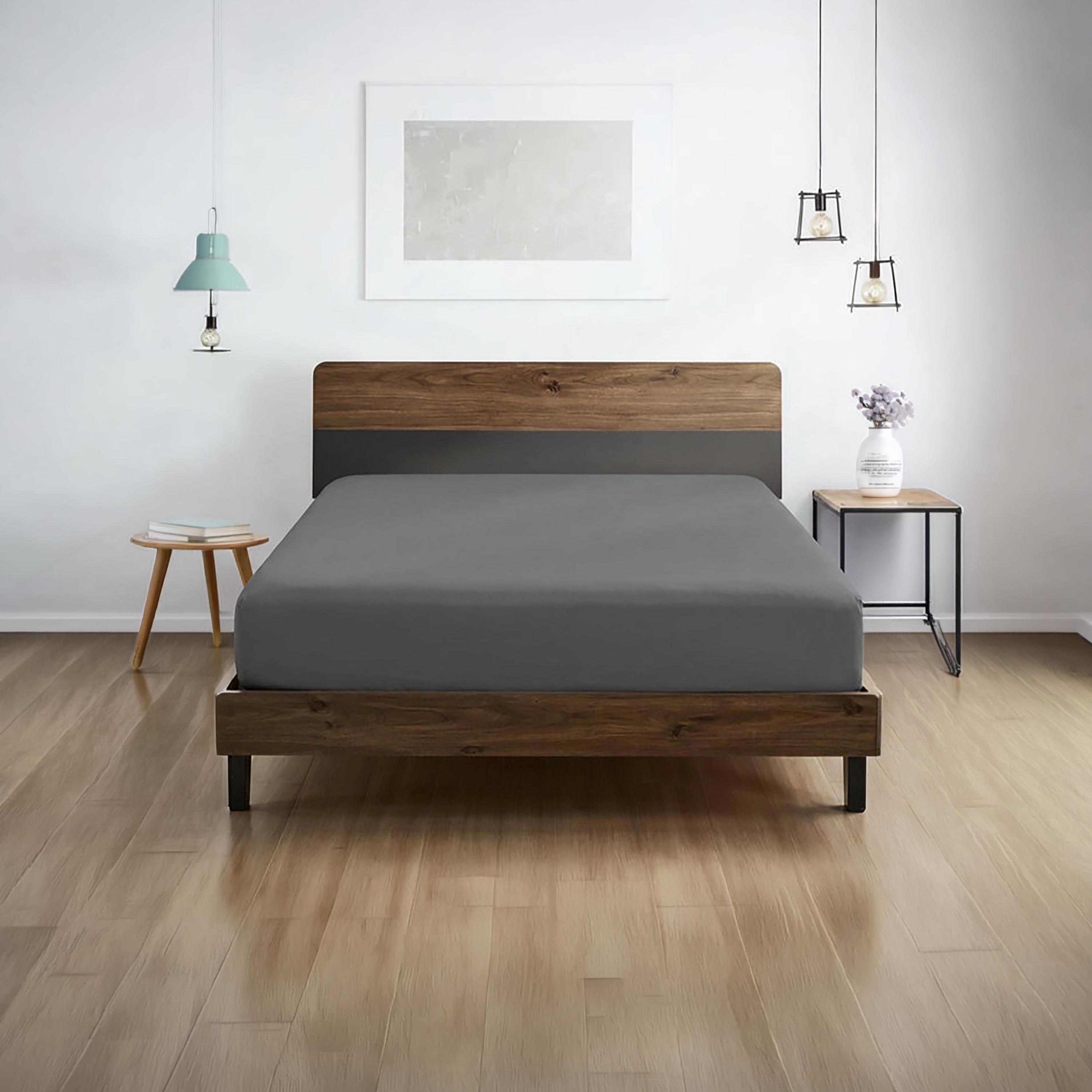 Donetella Modern Hypoallergenic King Fitted Sheet - 180X200Cm-household-bedding-sheetsandpillowcases-fittedsheets-image-2