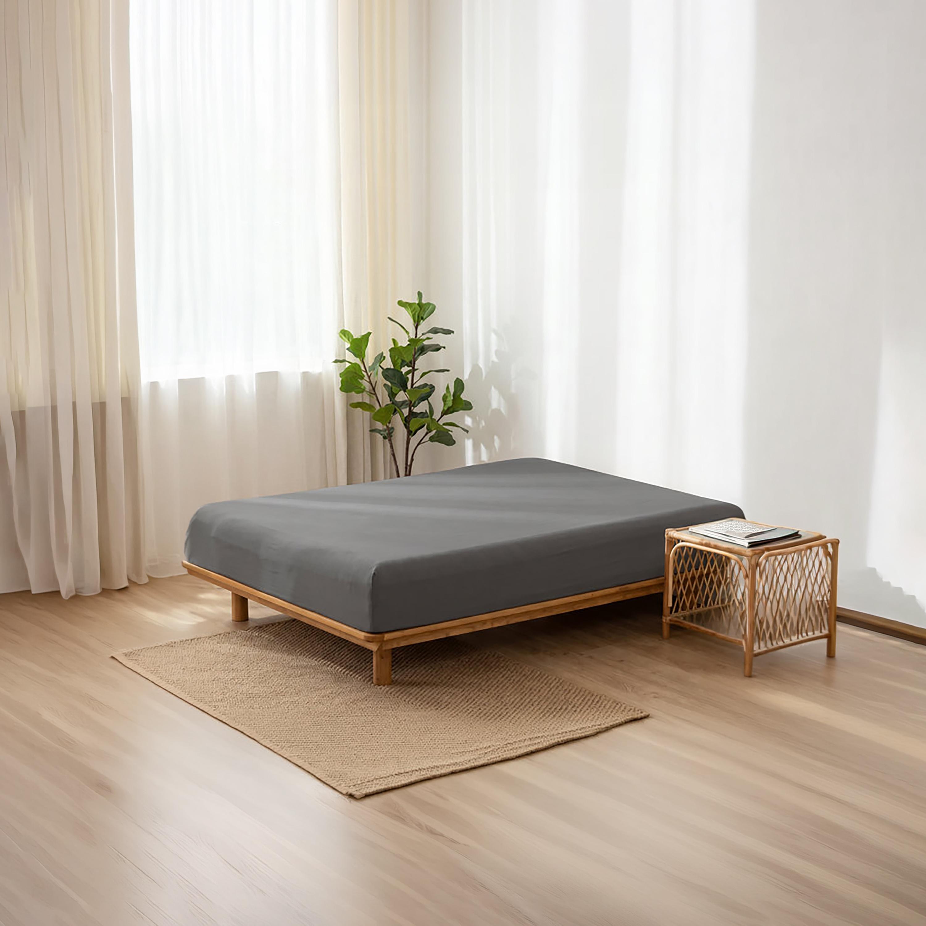 Donetella Modern Hypoallergenic King Fitted Sheet - 180X200Cm-household-bedding-sheetsandpillowcases-fittedsheets-image-3