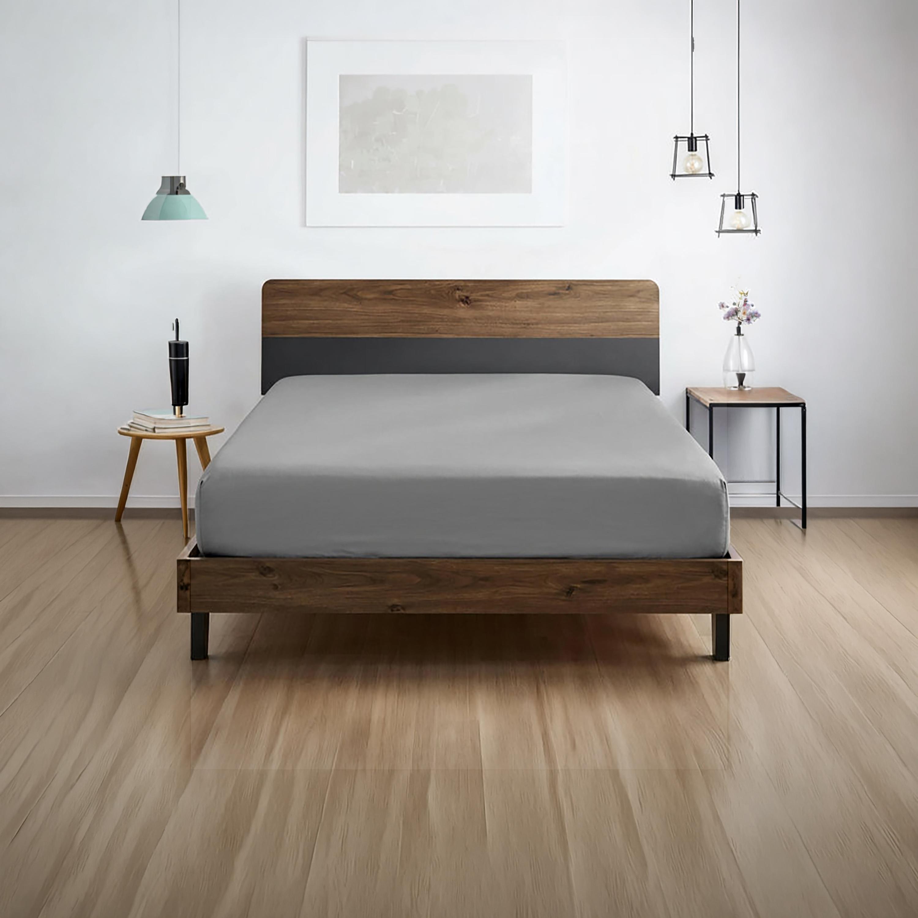Donetella Modern Hypoallergenic King Fitted Sheet - 180X200Cm-household-bedding-sheetsandpillowcases-fittedsheets-image-2