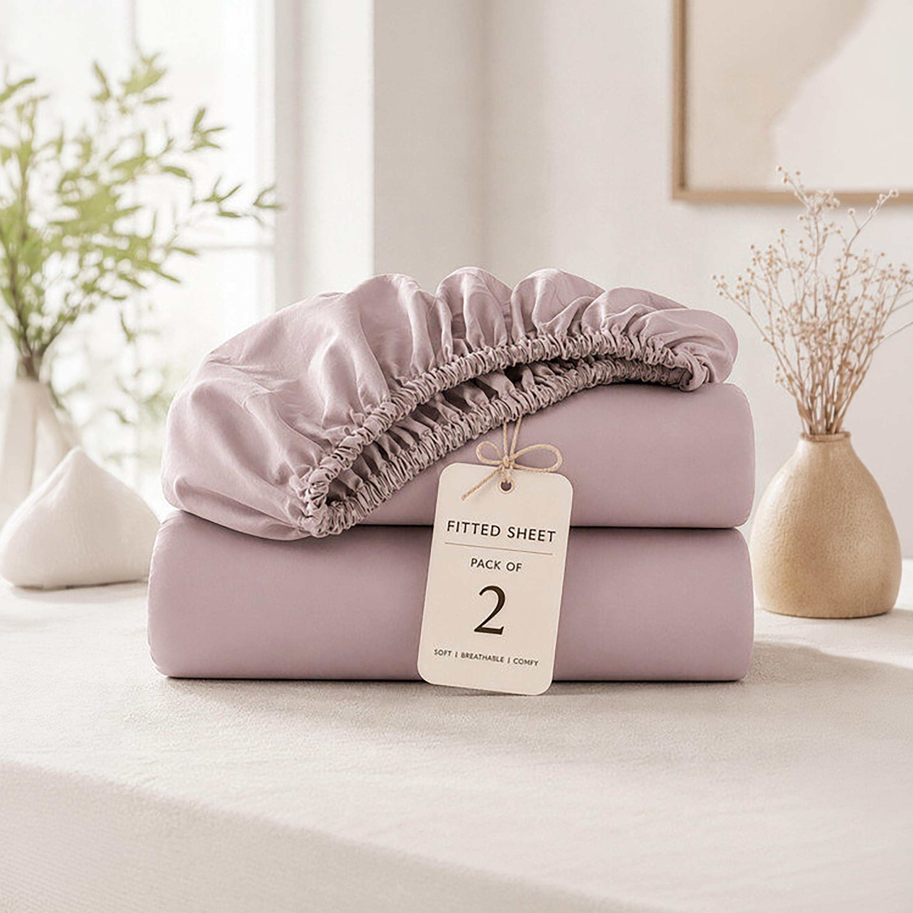 Donetella Modern Hypoallergenic King Fitted Sheet - 180X200Cm-household-bedding-sheetsandpillowcases-fittedsheets-image-8