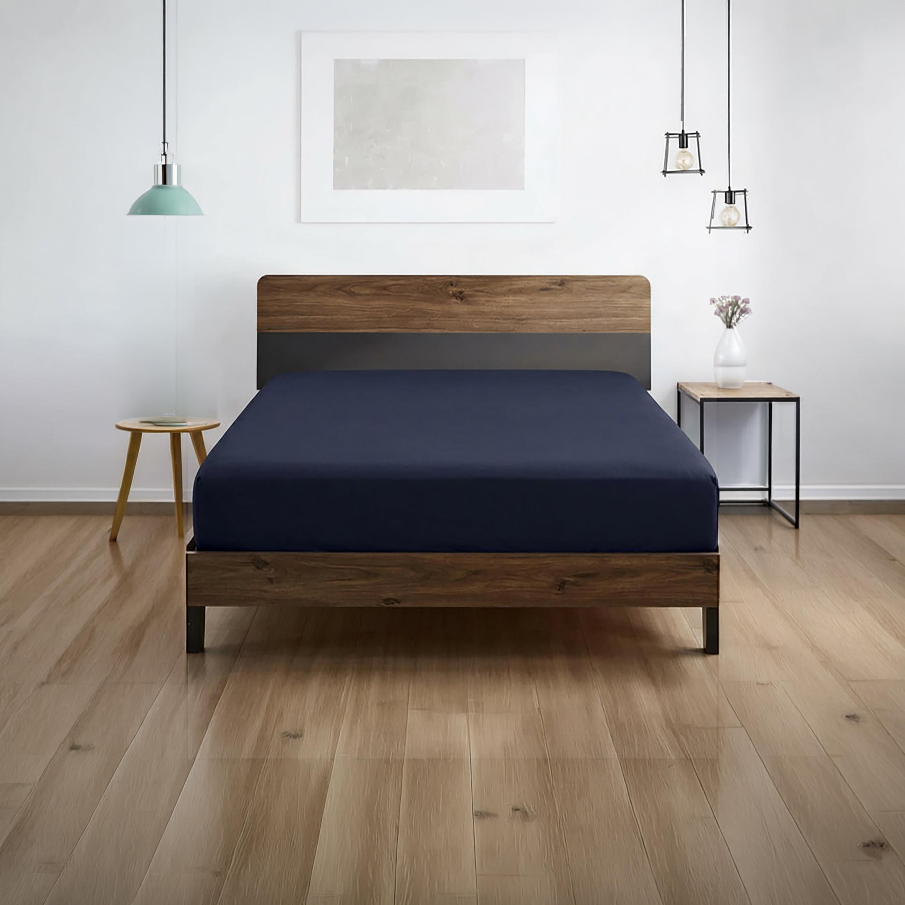 Donetella Modern Hypoallergenic King Fitted Sheet - 180X200Cm-household-bedding-sheetsandpillowcases-fittedsheets-image-2