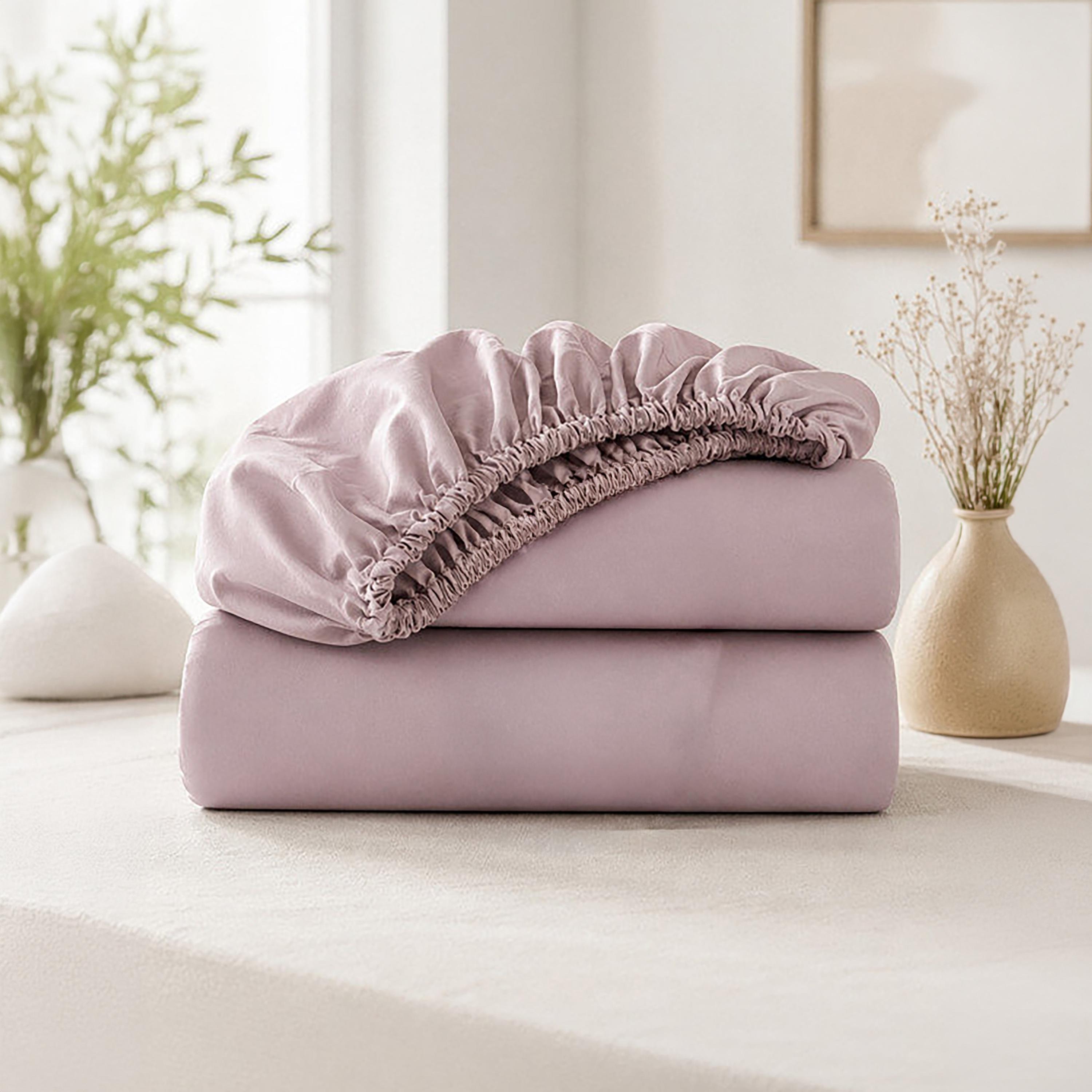 Donetella Modern Hypoallergenic King Fitted Sheet - 180X200Cm-household-bedding-sheetsandpillowcases-fittedsheets-image-1