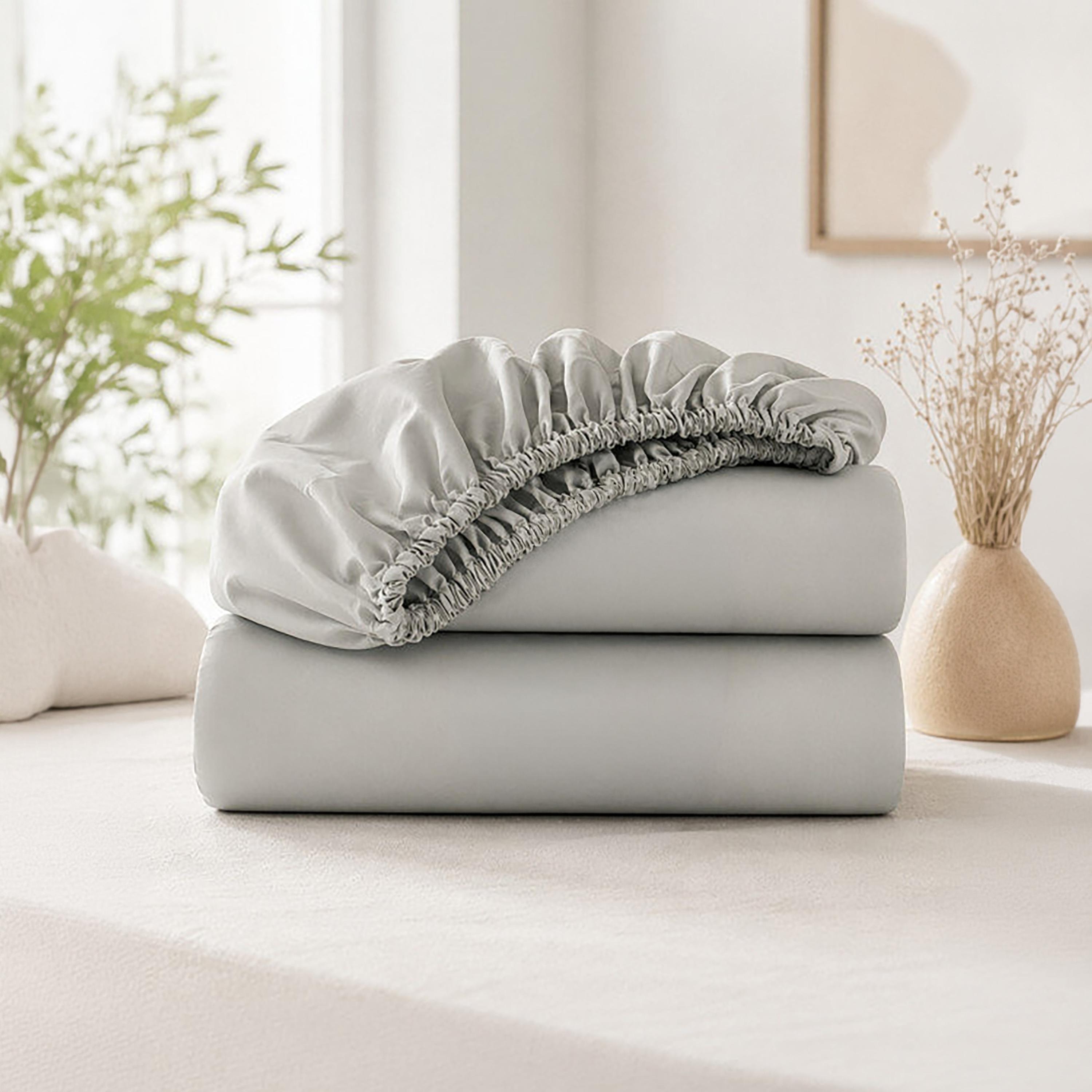 Donetella Modern Hypoallergenic King Fitted Sheet - 180X200Cm-household-bedding-sheetsandpillowcases-fittedsheets-image-1