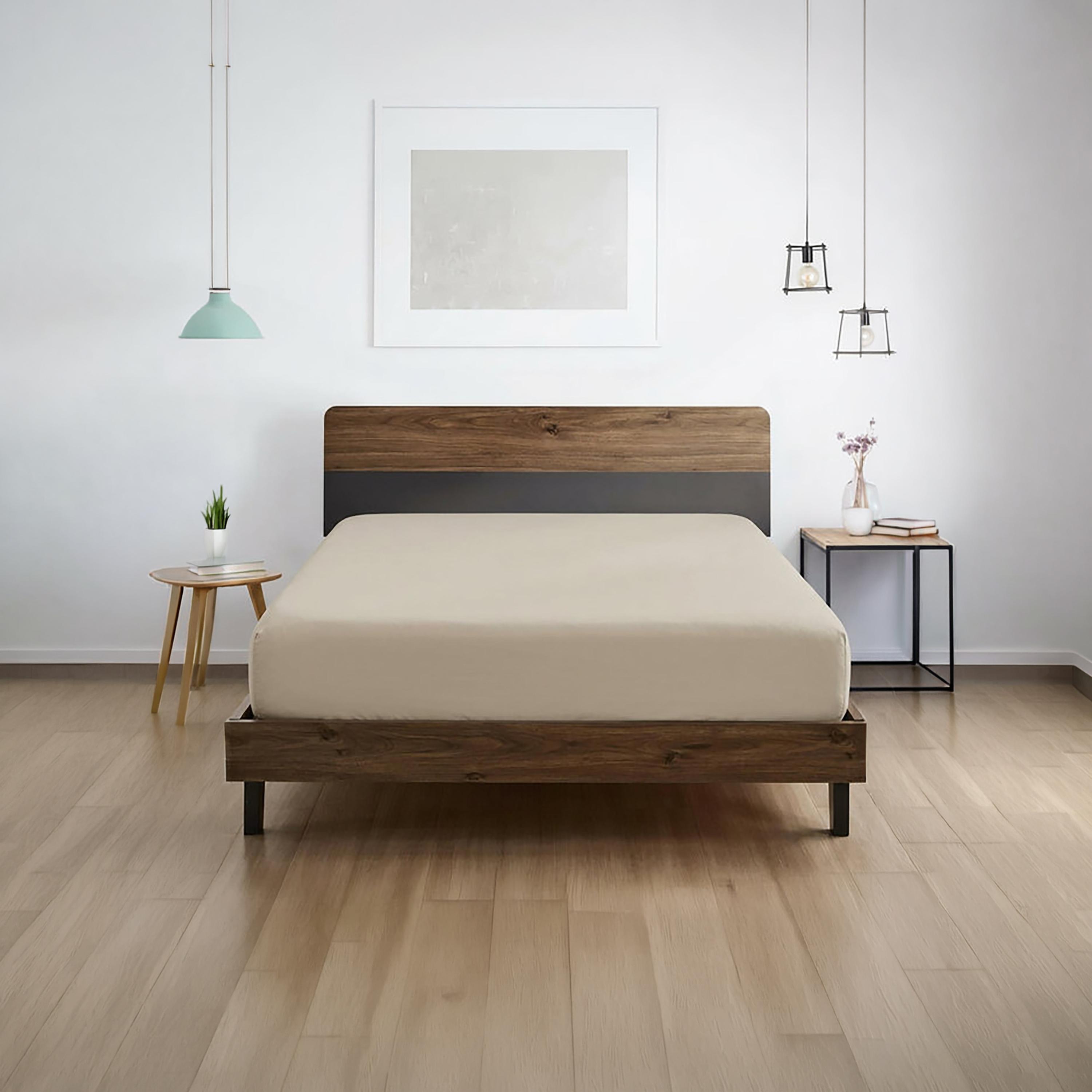 Donetella Modern Hypoallergenic King Fitted Sheet - 180X200Cm-household-bedding-sheetsandpillowcases-fittedsheets-image-2