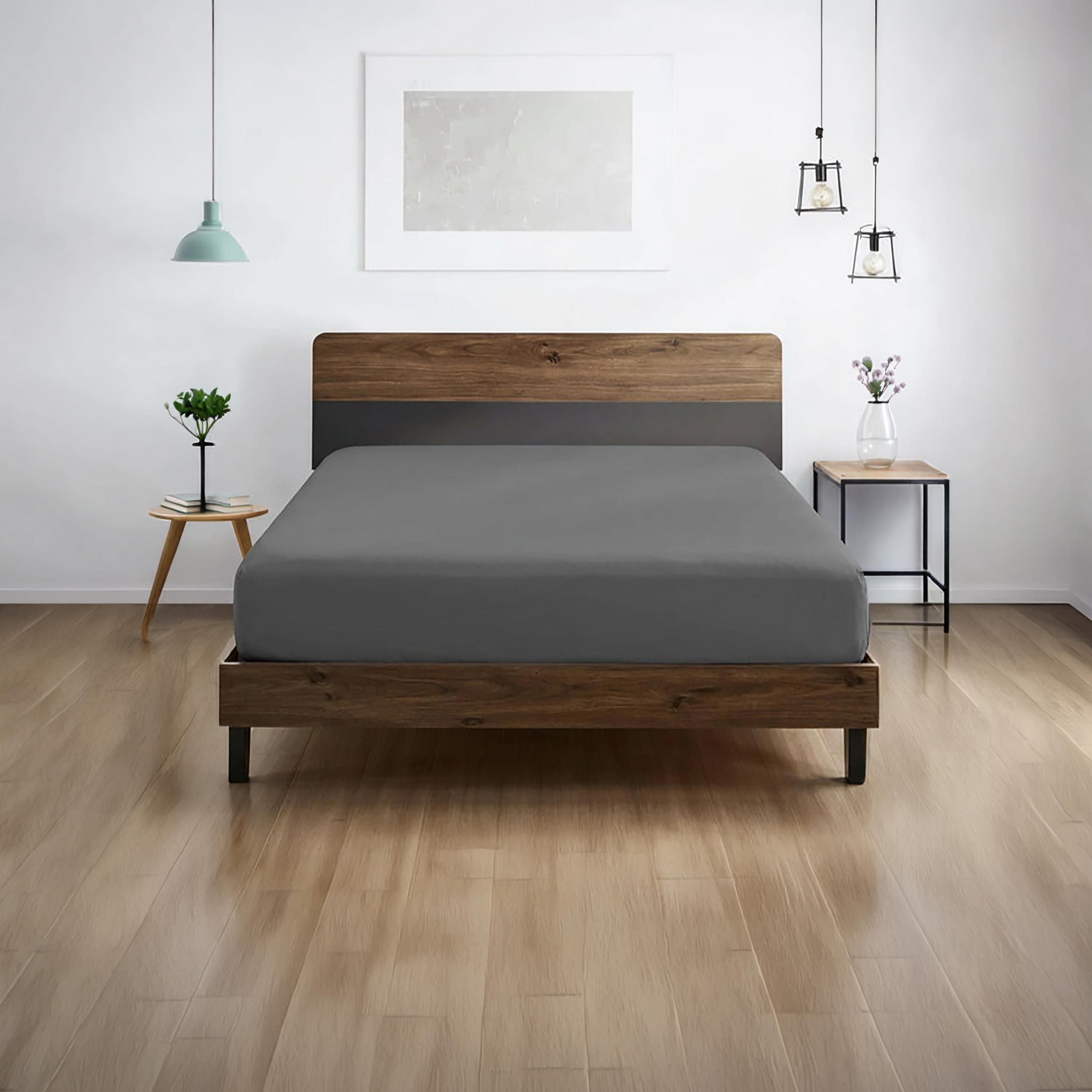 Donetella Modern Hypoallergenic King Fitted Sheet - 180X200Cm-household-bedding-sheetsandpillowcases-fittedsheets-image-2