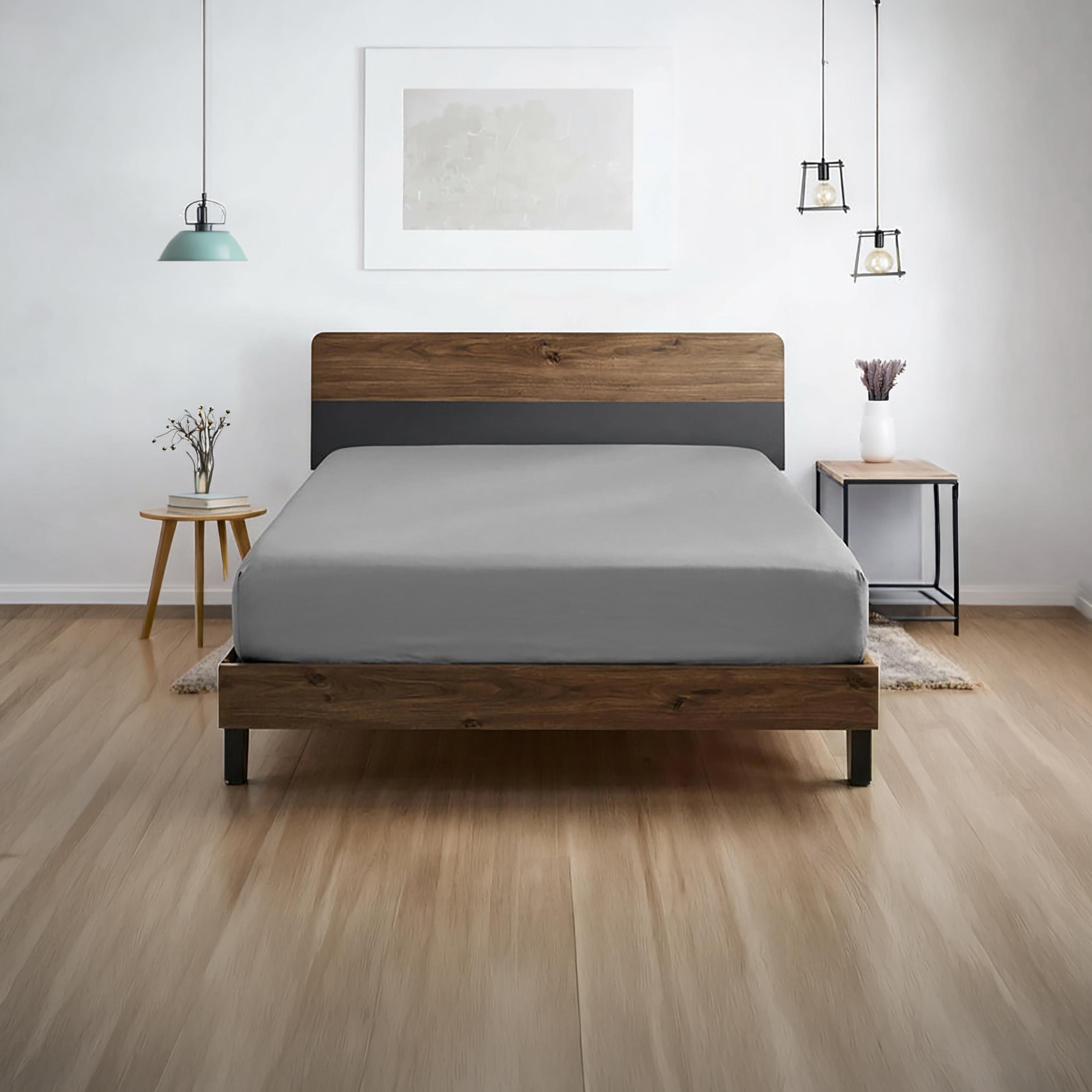 Donetella Modern Side Zippers King Fitted Sheet - 180X200Cm-household-bedding-sheetsandpillowcases-fittedsheets-image-2