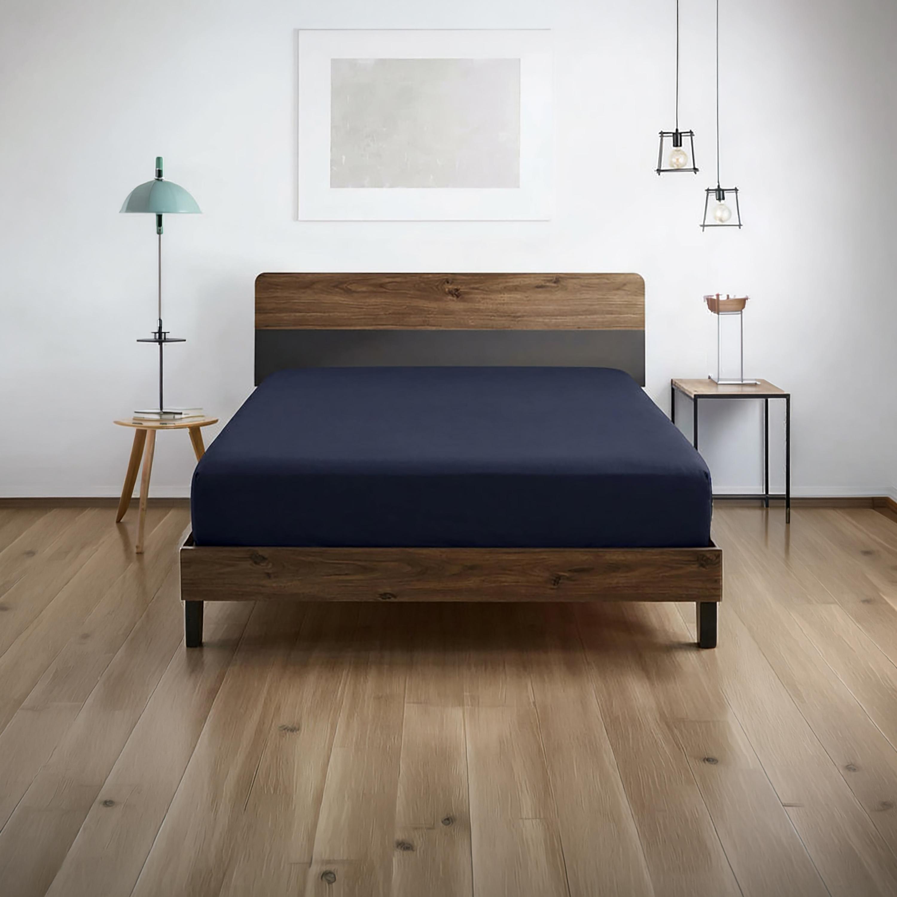 Donetella Modern Hypoallergenic King Fitted Sheet - 180X200Cm-household-bedding-sheetsandpillowcases-fittedsheets-image-2