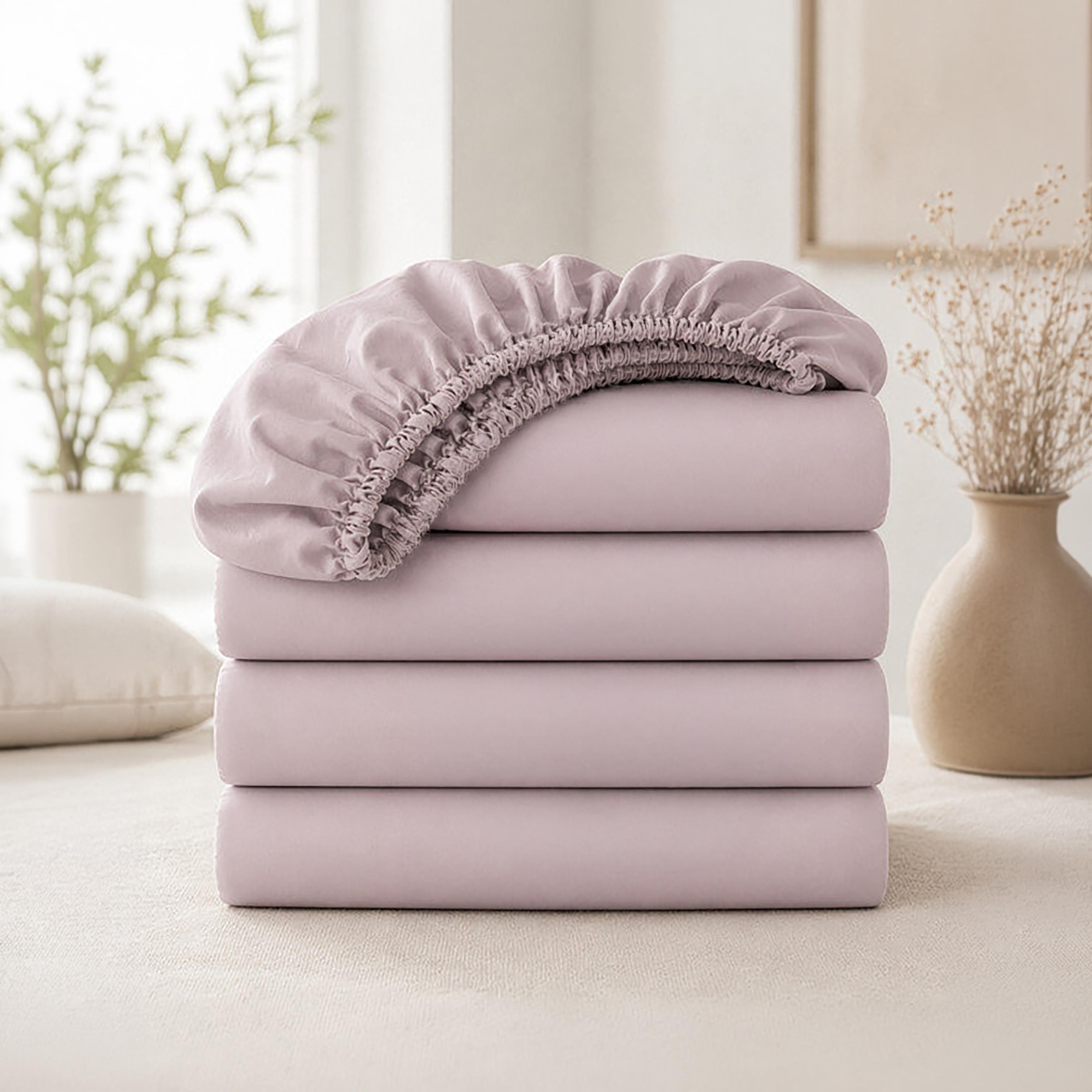 Donetella Modern Hypoallergenic King Fitted Sheet - 180X200Cm-household-bedding-sheetsandpillowcases-fittedsheets-image-1
