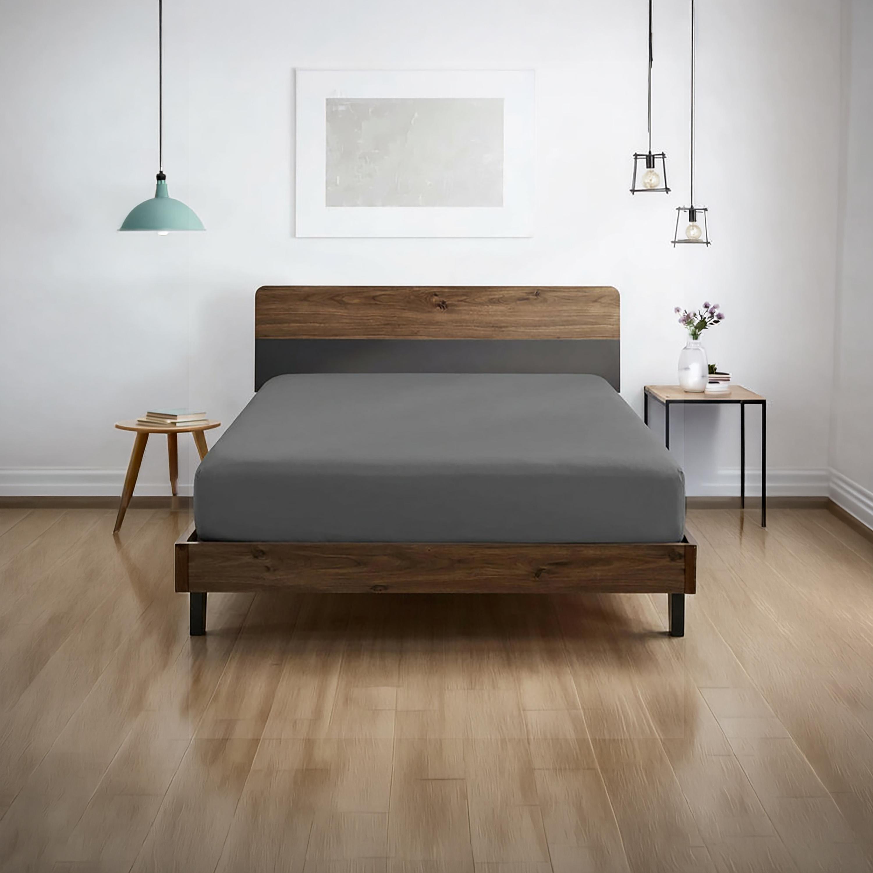 Donetella Modern Hypoallergenic King Fitted Sheet - 180X200Cm-household-bedding-sheetsandpillowcases-fittedsheets-image-2