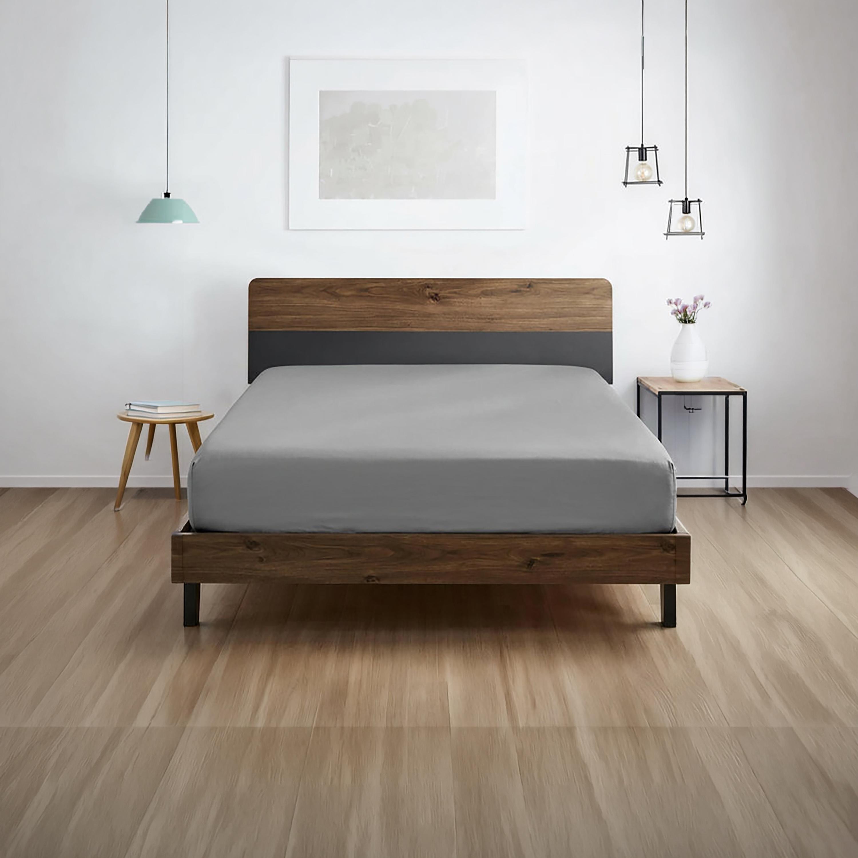 Donetella Modern Hypoallergenic King Fitted Sheet - 180X200Cm-household-bedding-sheetsandpillowcases-fittedsheets-image-2