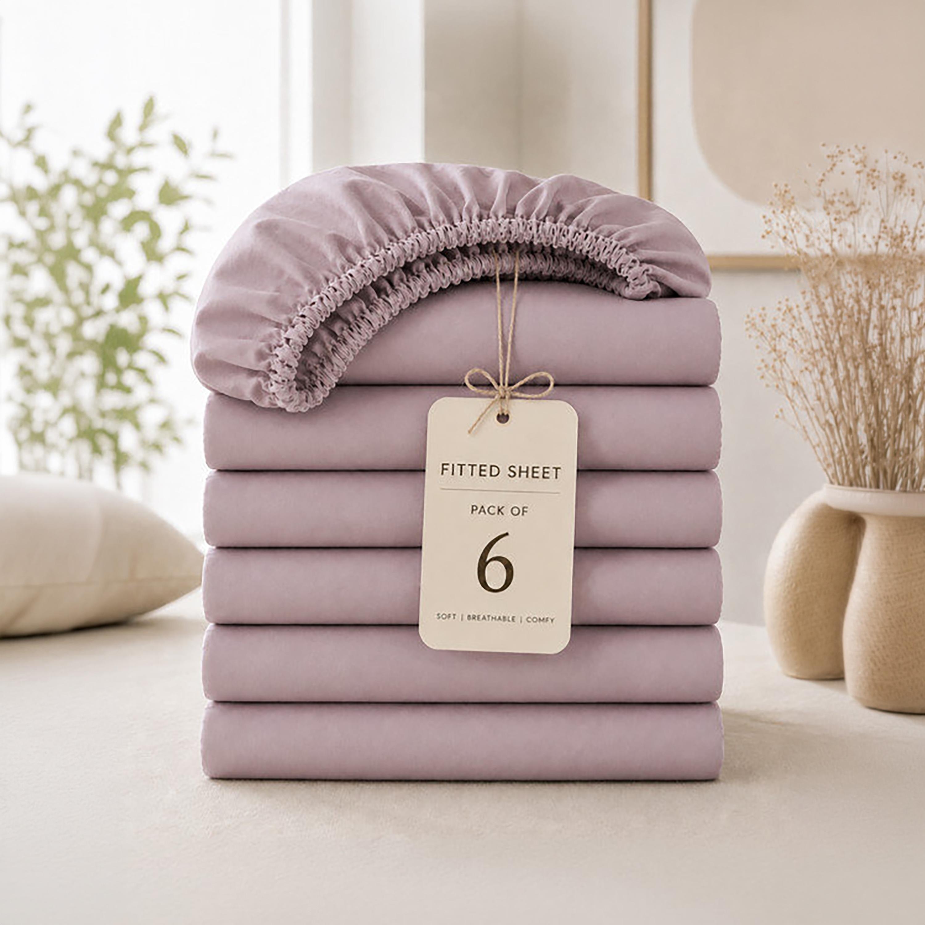 Donetella Modern Hypoallergenic King Fitted Sheet - 180X200Cm-household-bedding-sheetsandpillowcases-fittedsheets-image-8