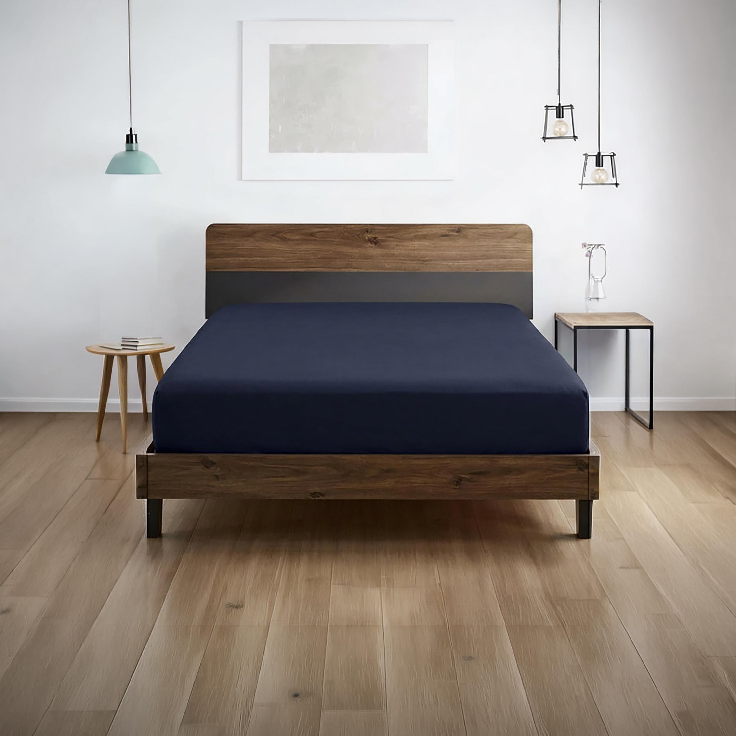 Donetella Modern Hypoallergenic King Fitted Sheet - 180X200Cm-household-bedding-sheetsandpillowcases-fittedsheets-image-2