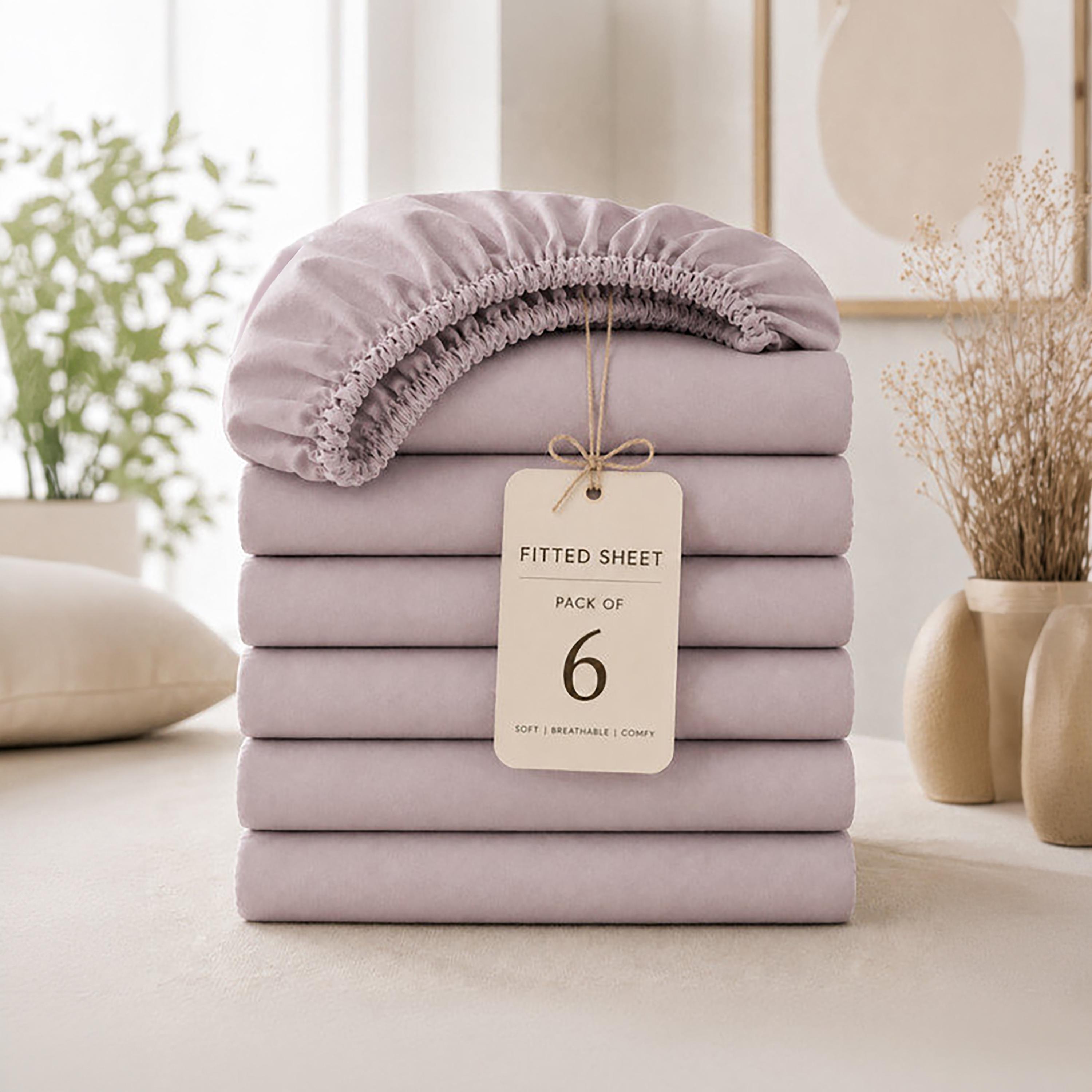 Donetella Modern Hypoallergenic King Fitted Sheet - 180X200Cm-household-bedding-sheetsandpillowcases-fittedsheets-image-8