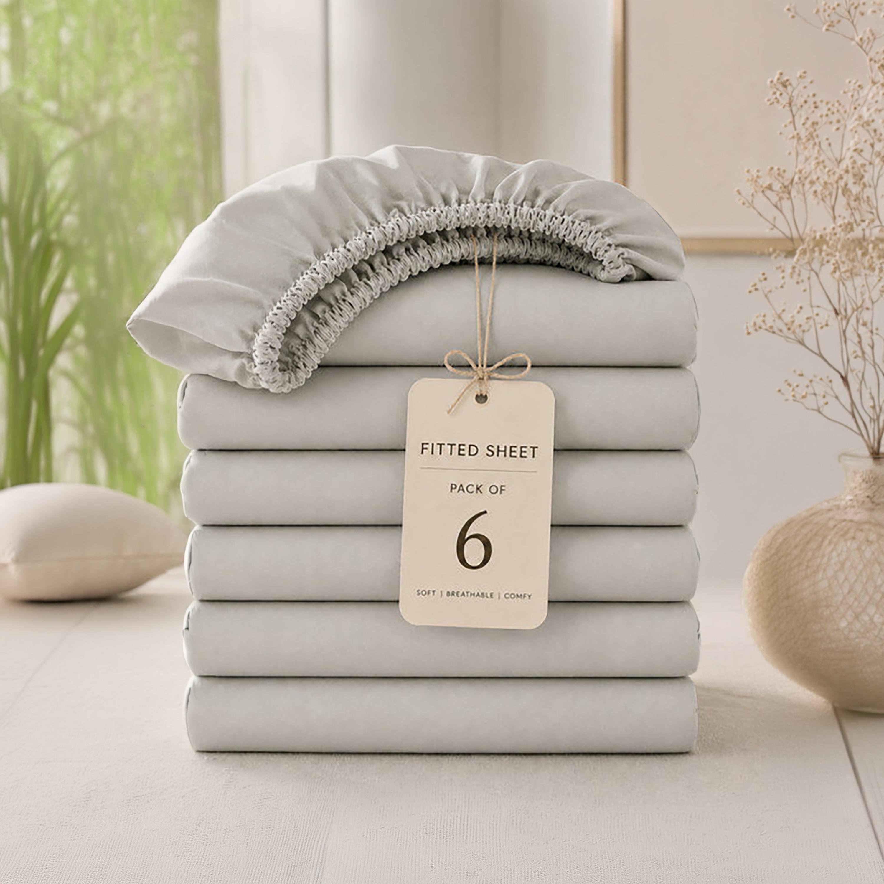 Donetella Modern Hypoallergenic King Fitted Sheet - 180X200Cm-household-bedding-sheetsandpillowcases-fittedsheets-image-8