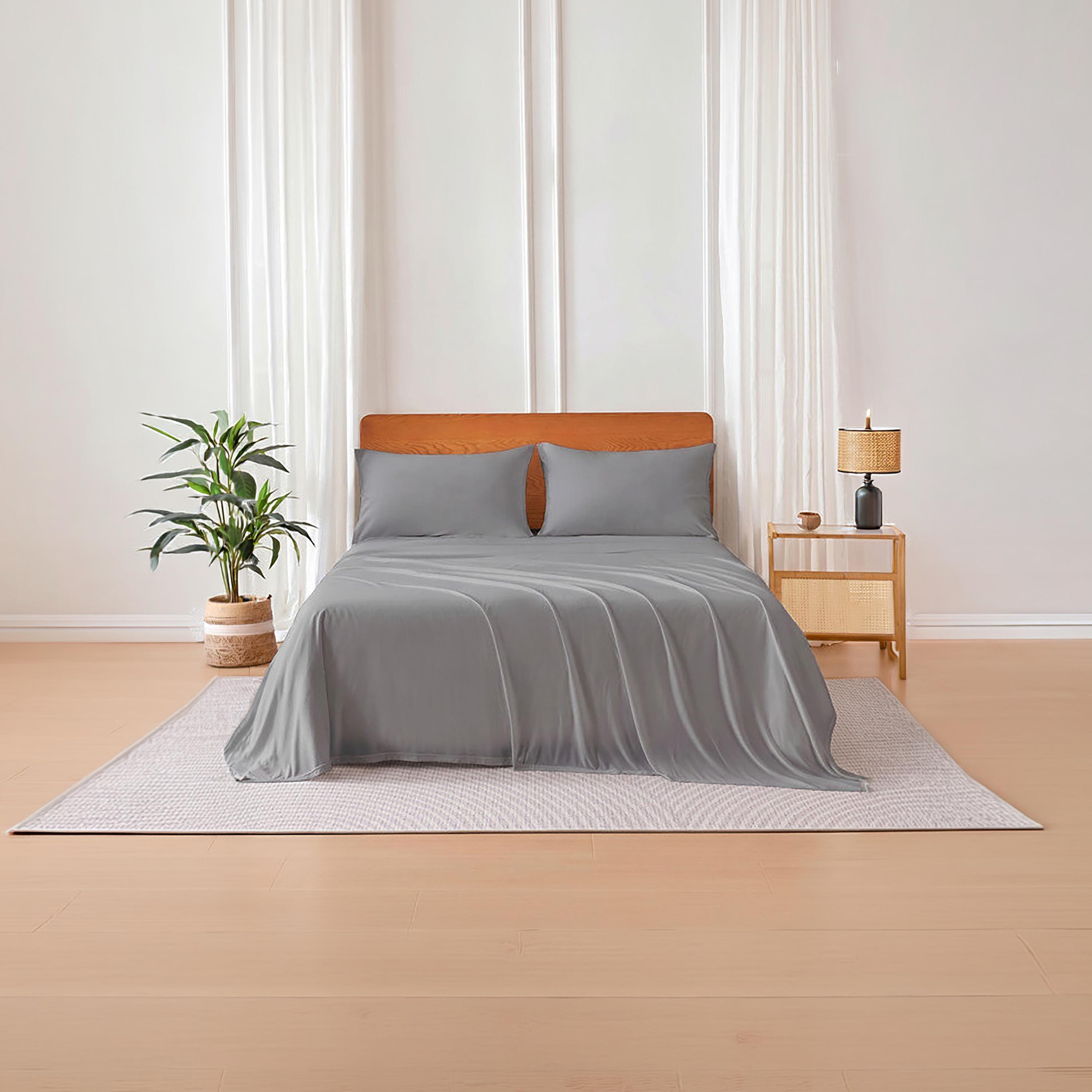Donetella Modern Hypoallergenic Super King Fitted Sheet - 200X200Cm-household-bedding-sheetsandpillowcases-fittedsheets-image-1