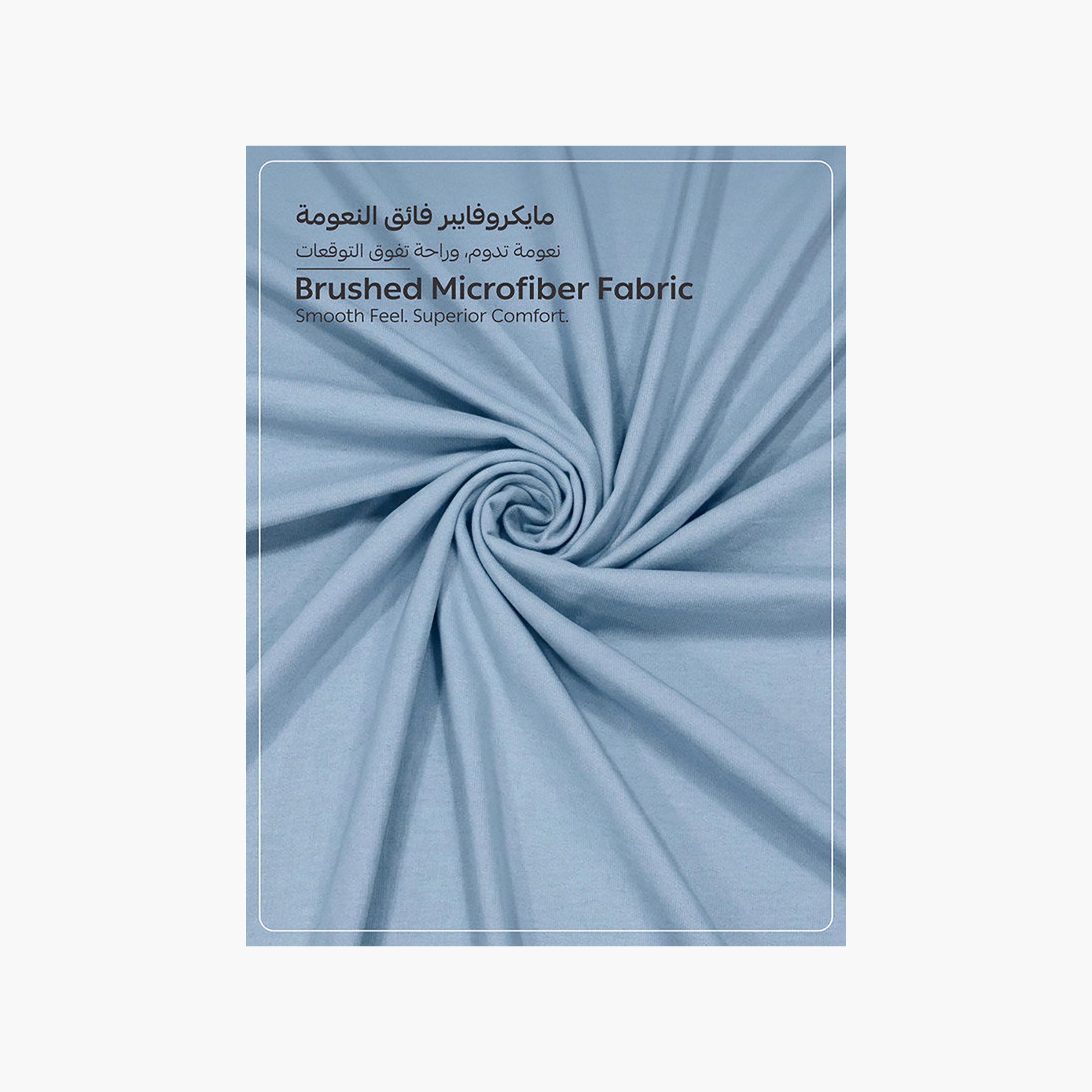 Donetella Modern Hypoallergenic Super King Fitted Sheet - 200X200Cm-household-bedding-sheetsandpillowcases-fittedsheets-image-4