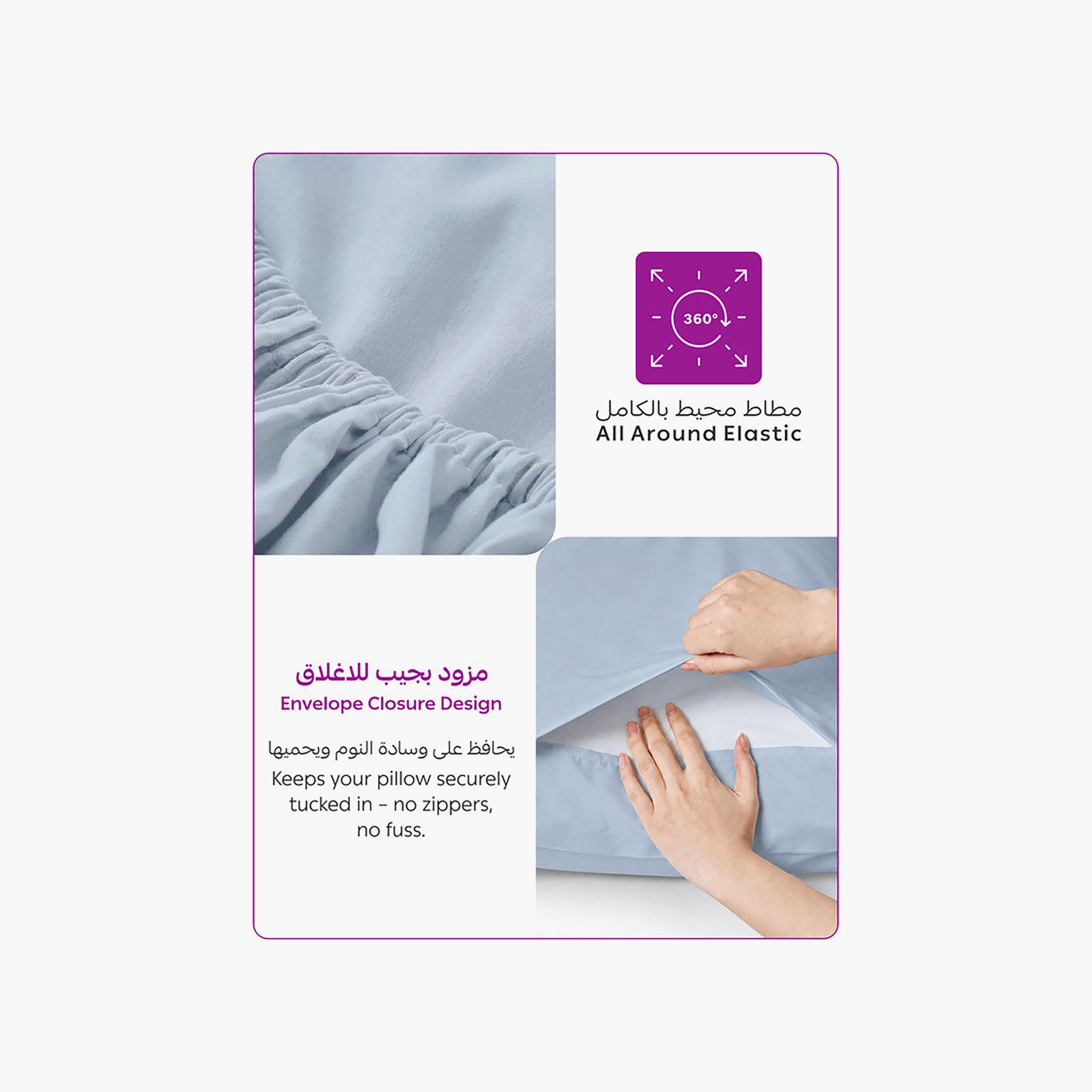 Donetella Modern Hypoallergenic Twin Fitted Sheet - 120X200Cm-household-bedding-sheetsandpillowcases-fittedsheets-image-7