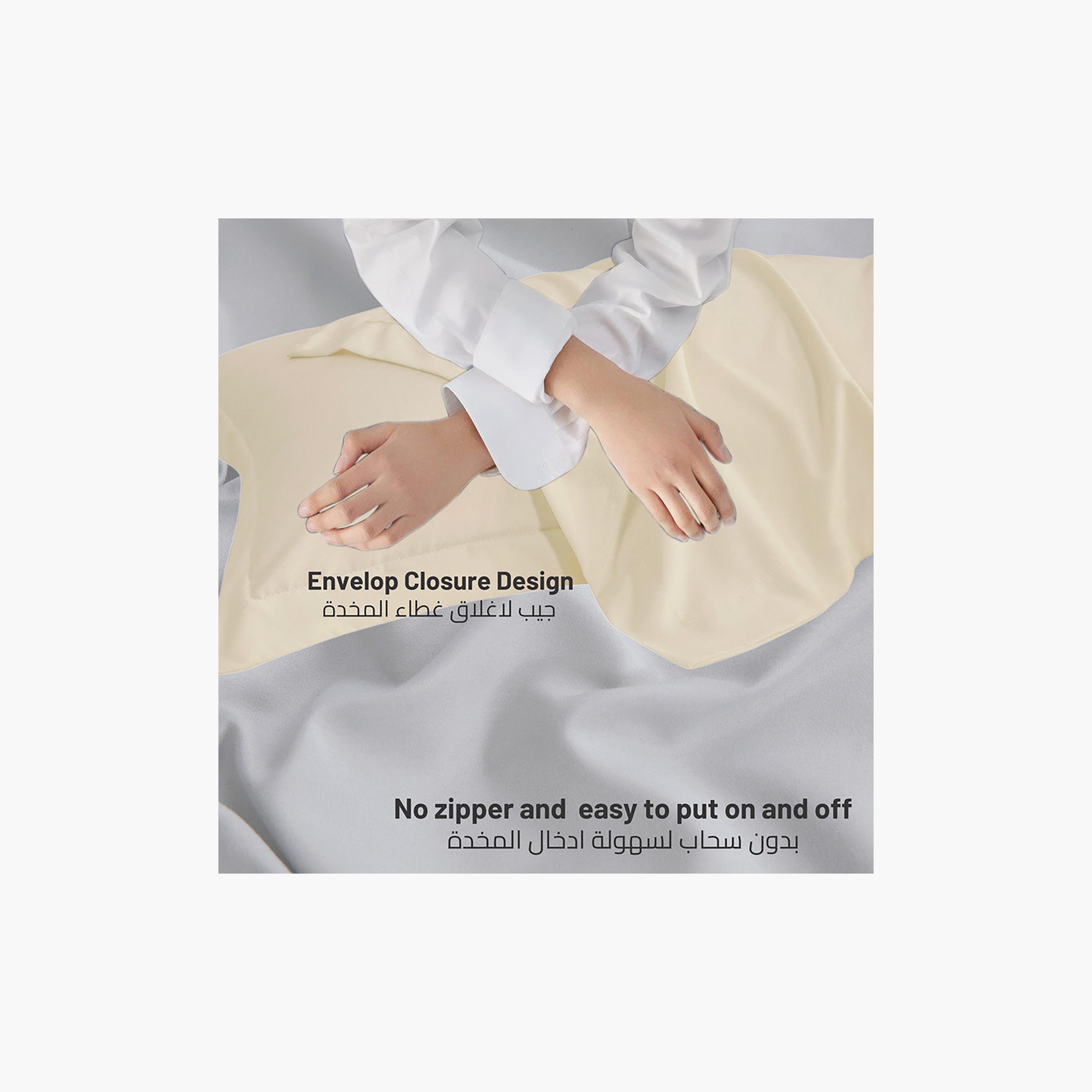 Donetella  2 Piece Microfiber Pillowcase Set - 50X75cms-household-bedding-sheetsandpillowcases-pillowcases-image-4