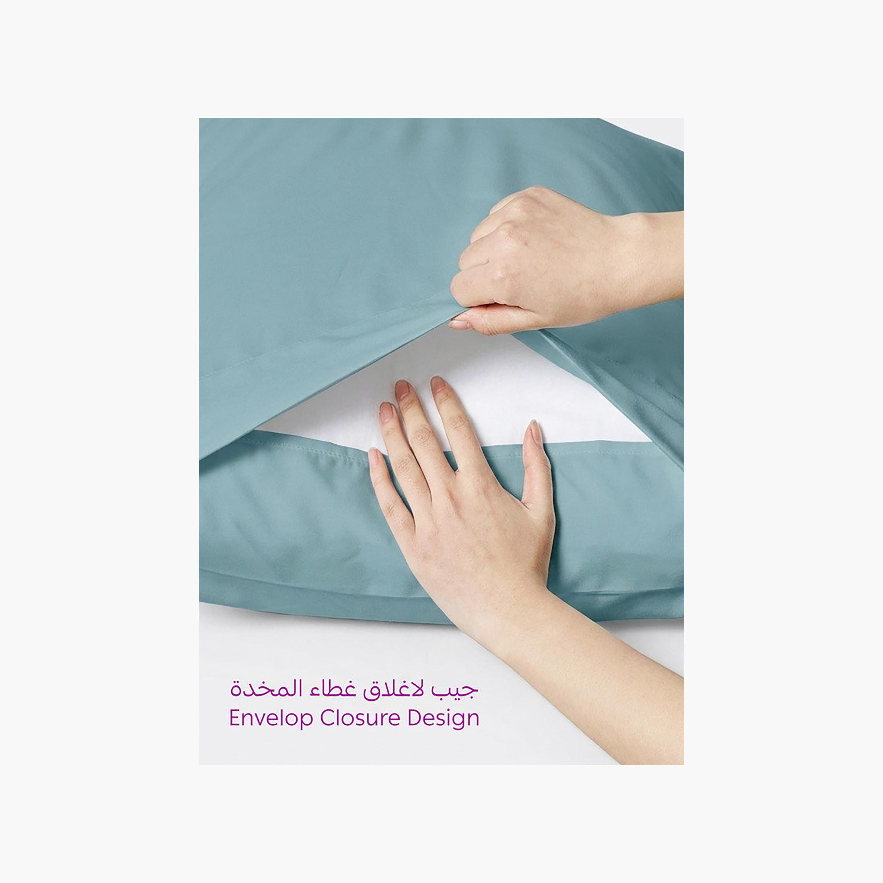 Donetella  2 Piece Microfiber Pillowcase Set - 50X75cms-household-bedding-sheetsandpillowcases-pillowcases-image-4