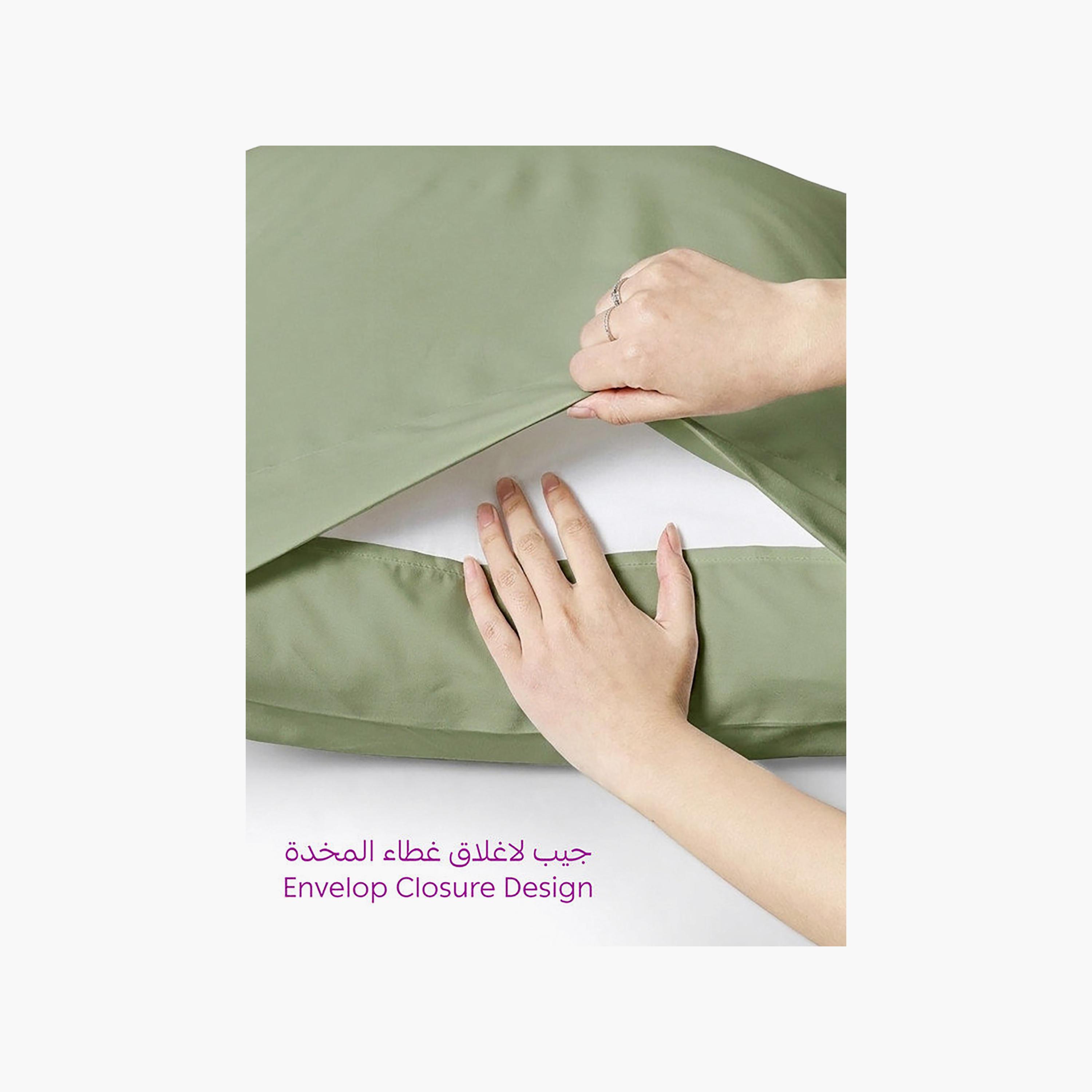 Donetella  2 Piece Microfiber Pillowcase Set - 50X75cms-household-bedding-sheetsandpillowcases-pillowcases-image-4