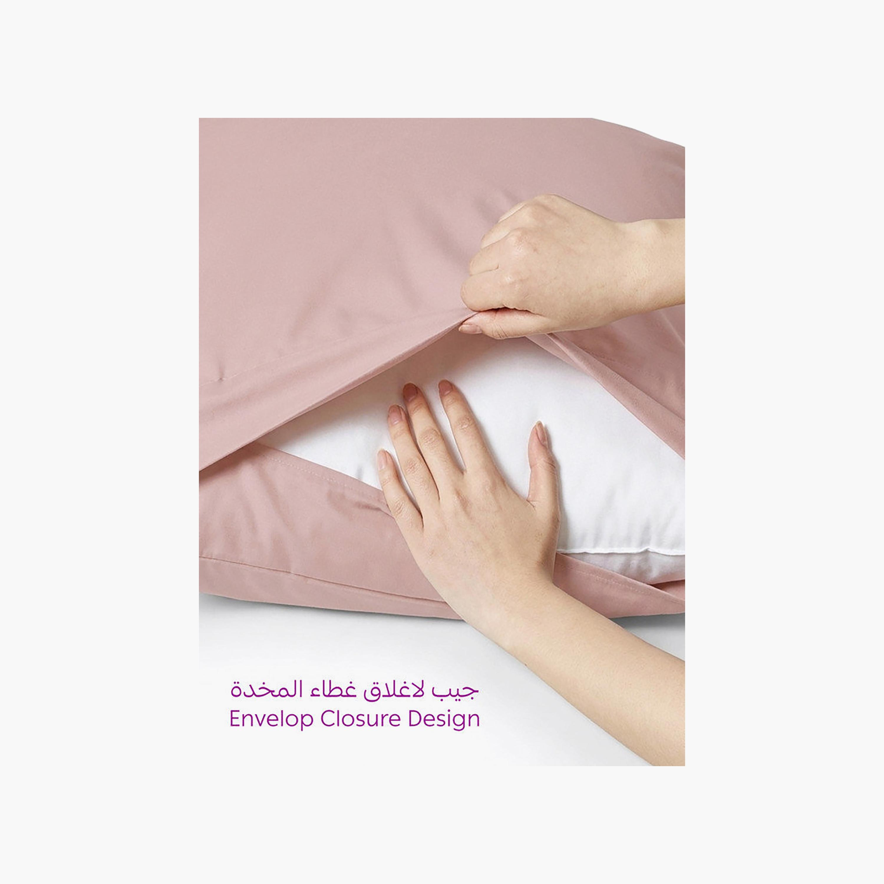 Donetella  2 Piece Microfiber Pillowcase Set - 50X75cms-household-bedding-sheetsandpillowcases-pillowcases-image-4
