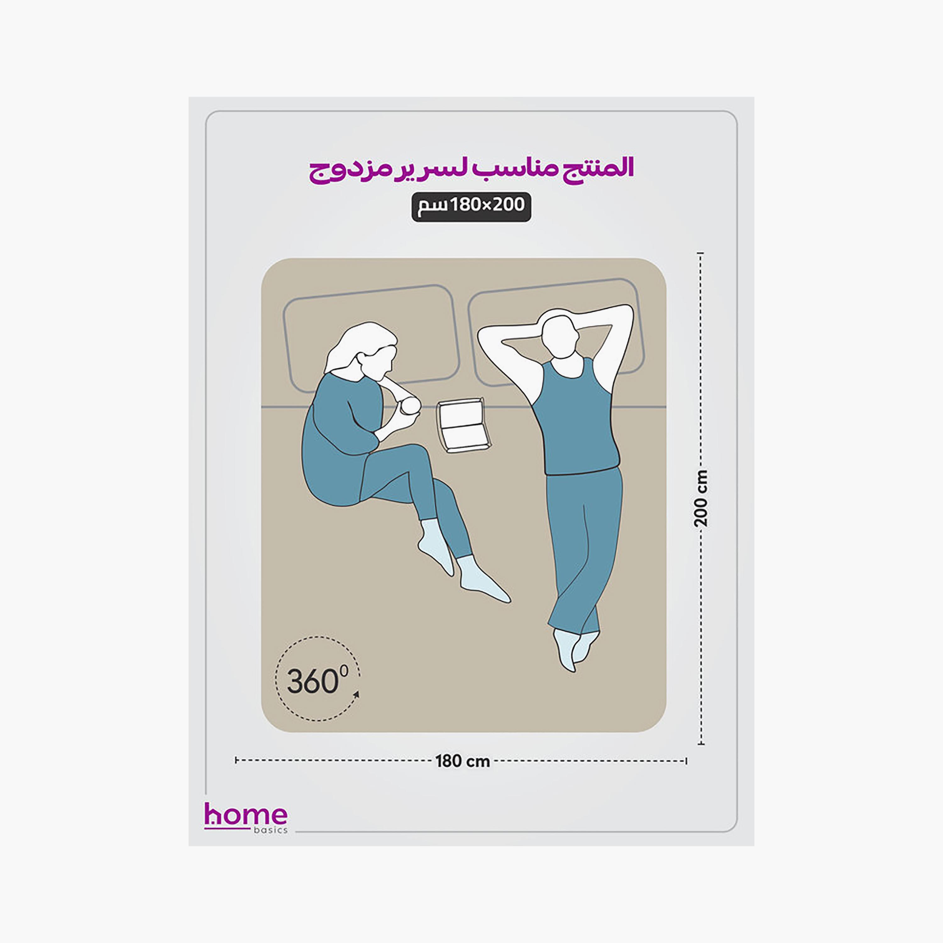 Donetella King Fitted Sheet 3 Piece Set - 180x200cm-household-bedding-sheetsandpillowcases-fittedsheets-image-6