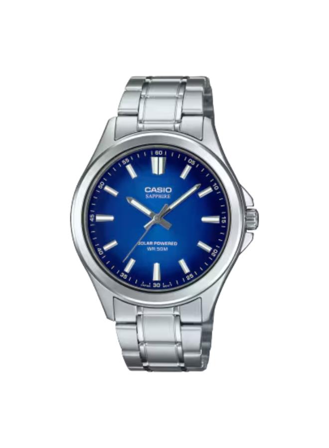 ساعة كاسيو رجالية تناظرية بمينا أزرق | MTS-RS100D-2AVDF-men-watchesandjewellery-watches-image-1