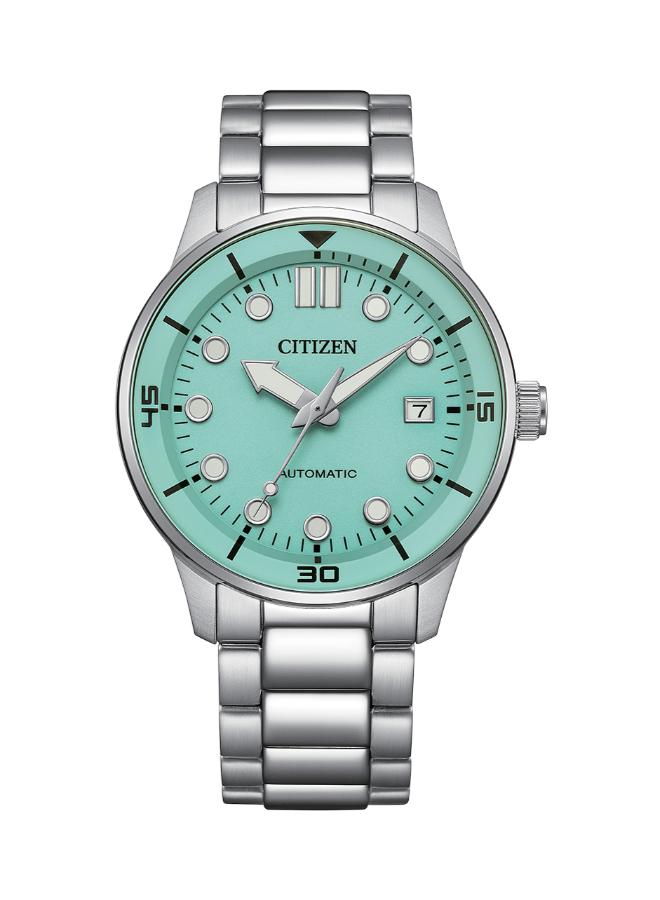 Citizen Men's Mechanical Green Dial Watch | NJ0191-83M-men-watchesandjewellery-watches-image-1