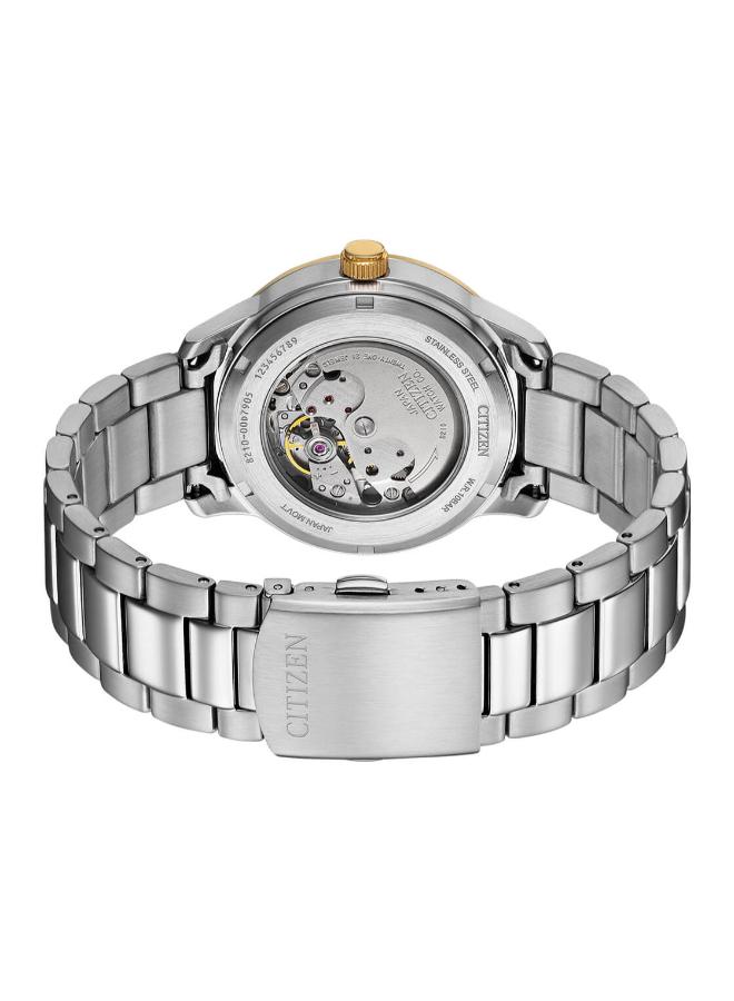 Citizen Men's Mechanical Green Dial Watch | NJ0191-83M-men-watchesandjewellery-watches-image-2