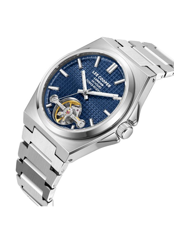 ساعة لي كوبر الرجالية الأوتوماتيكية ذات المينا الأزرق الداكن | LC08229.390-men-watchesandjewellery-watches-image-2