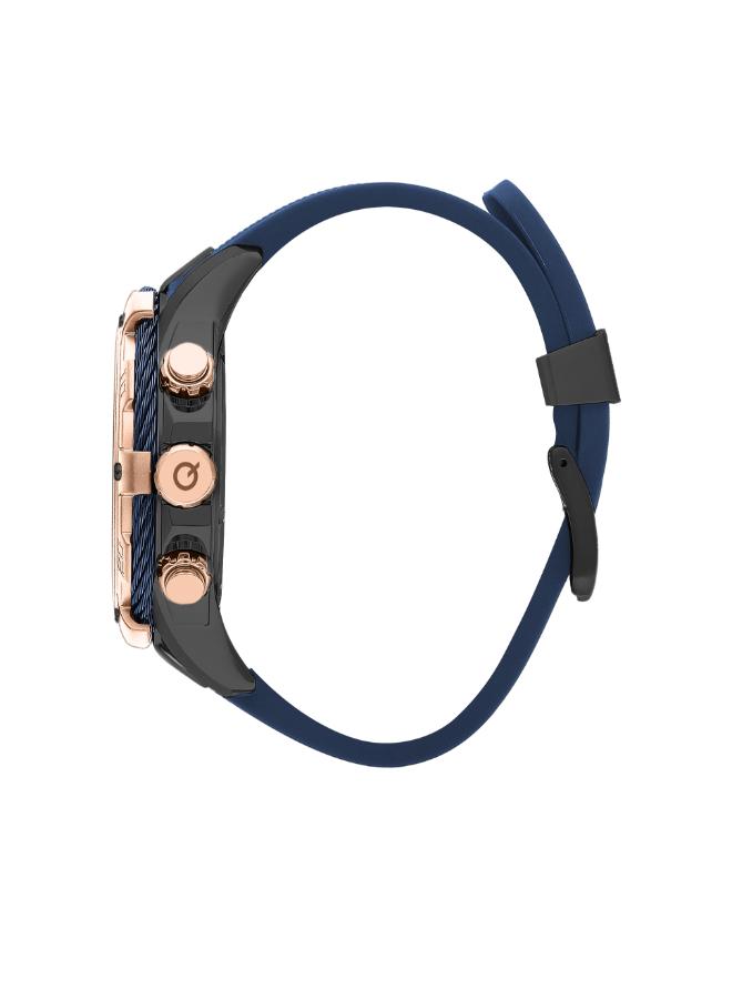 ساعة كوانتوم كرونوغراف رجالية بمينا رمادي | HNG1019.969-men-watchesandjewellery-watches-image-2